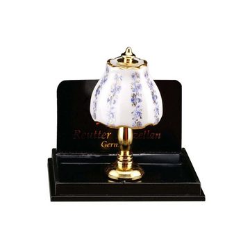Reutter Porzellan Dekofigur 001.370/5 - Tischlampe "Zwiebel Gold", Miniatur