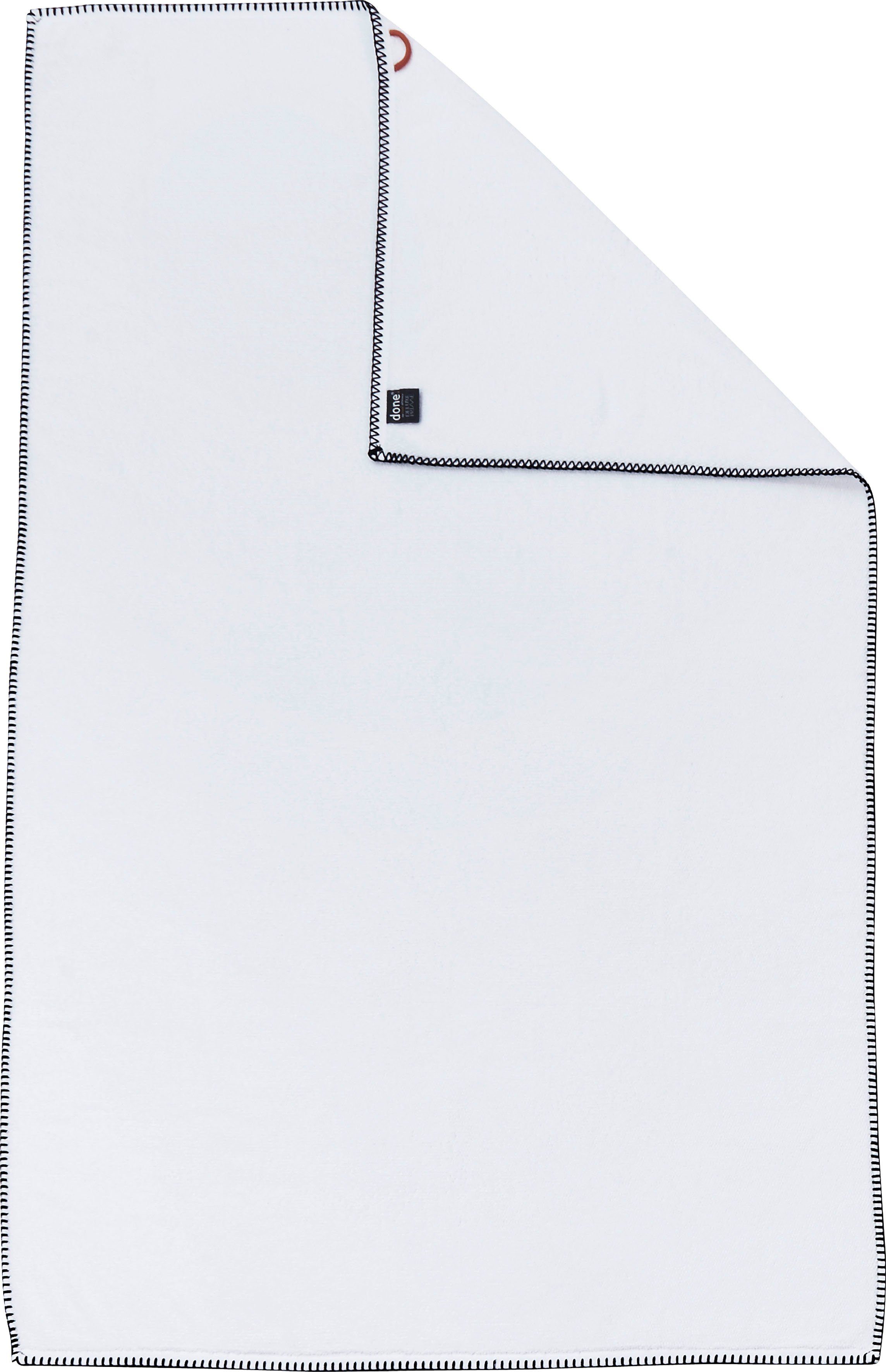 done.® Duschtuch Deluxe Prime, Zwirnfrottee (1-St), günstig online kaufen