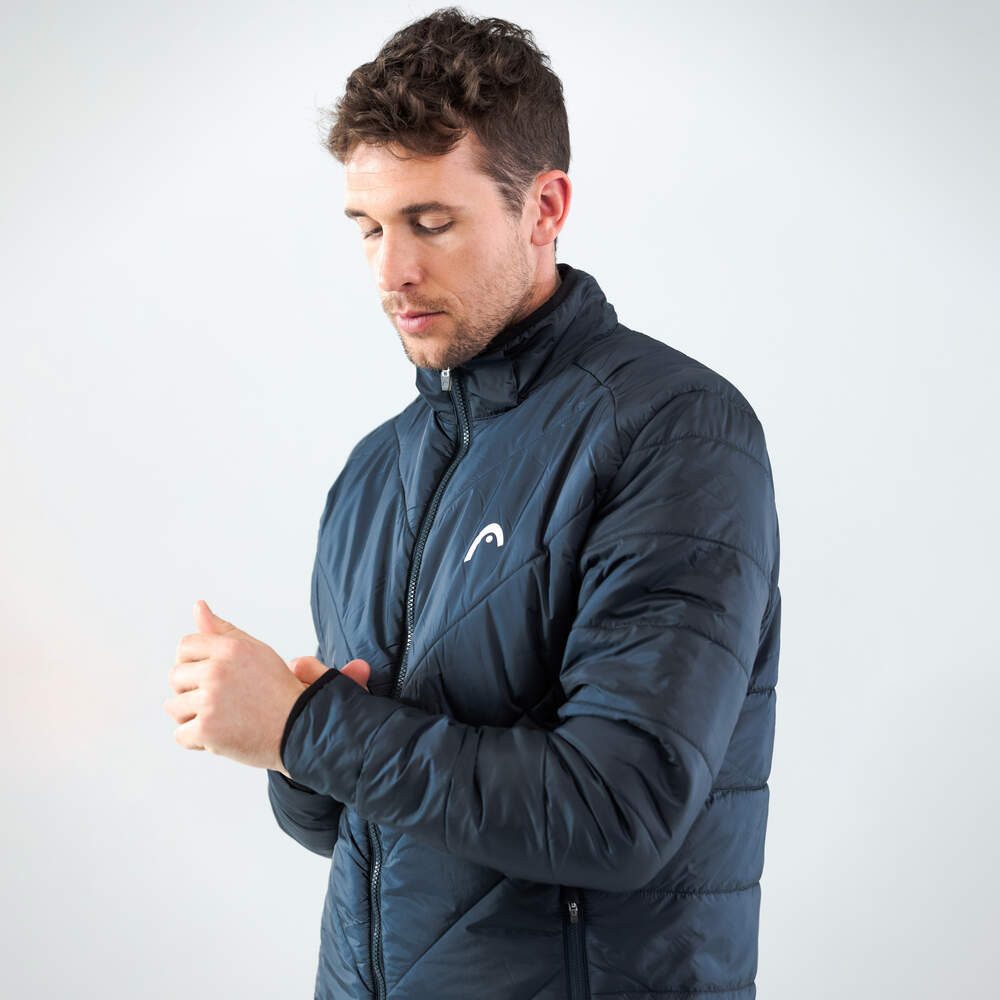 Head Funktionsjacke Kinetic (wasserabweisend, warm und schnelltrocknend) dunkelblau Herren
