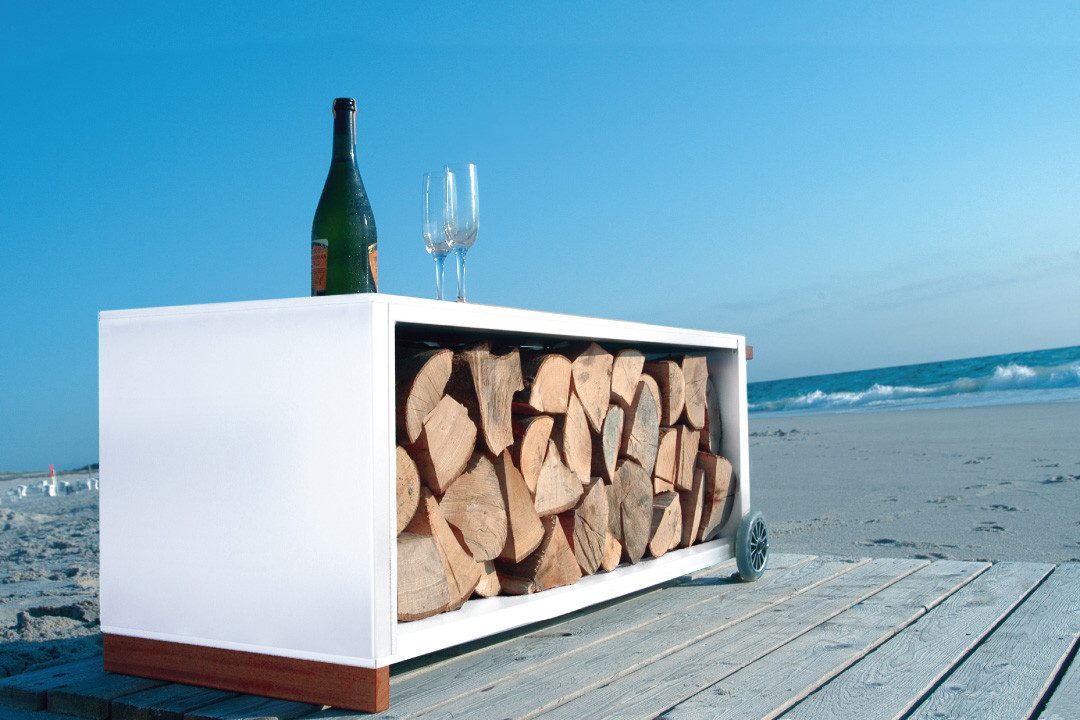 Radius Kaminholzregal Kaminholzwagen