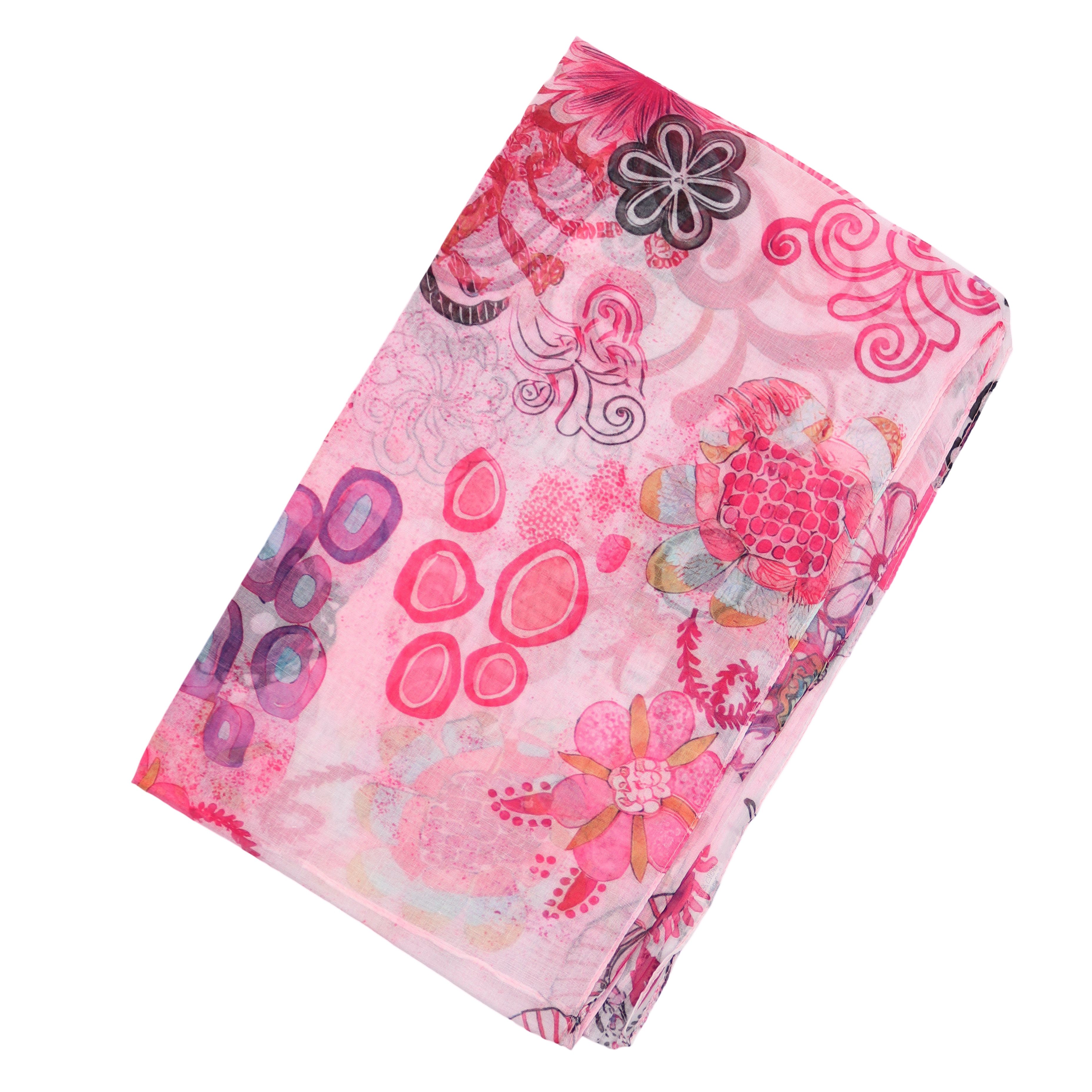 MIRROSI Loop Damen Schal mit Tollem Muster Weich aus 100% Viskose, Schlauchschal, (ca.160x48cm, zweimal um den Hals wickelbar), Damen Halstuch Stola ideal für Frühling,Sommer, Herbst