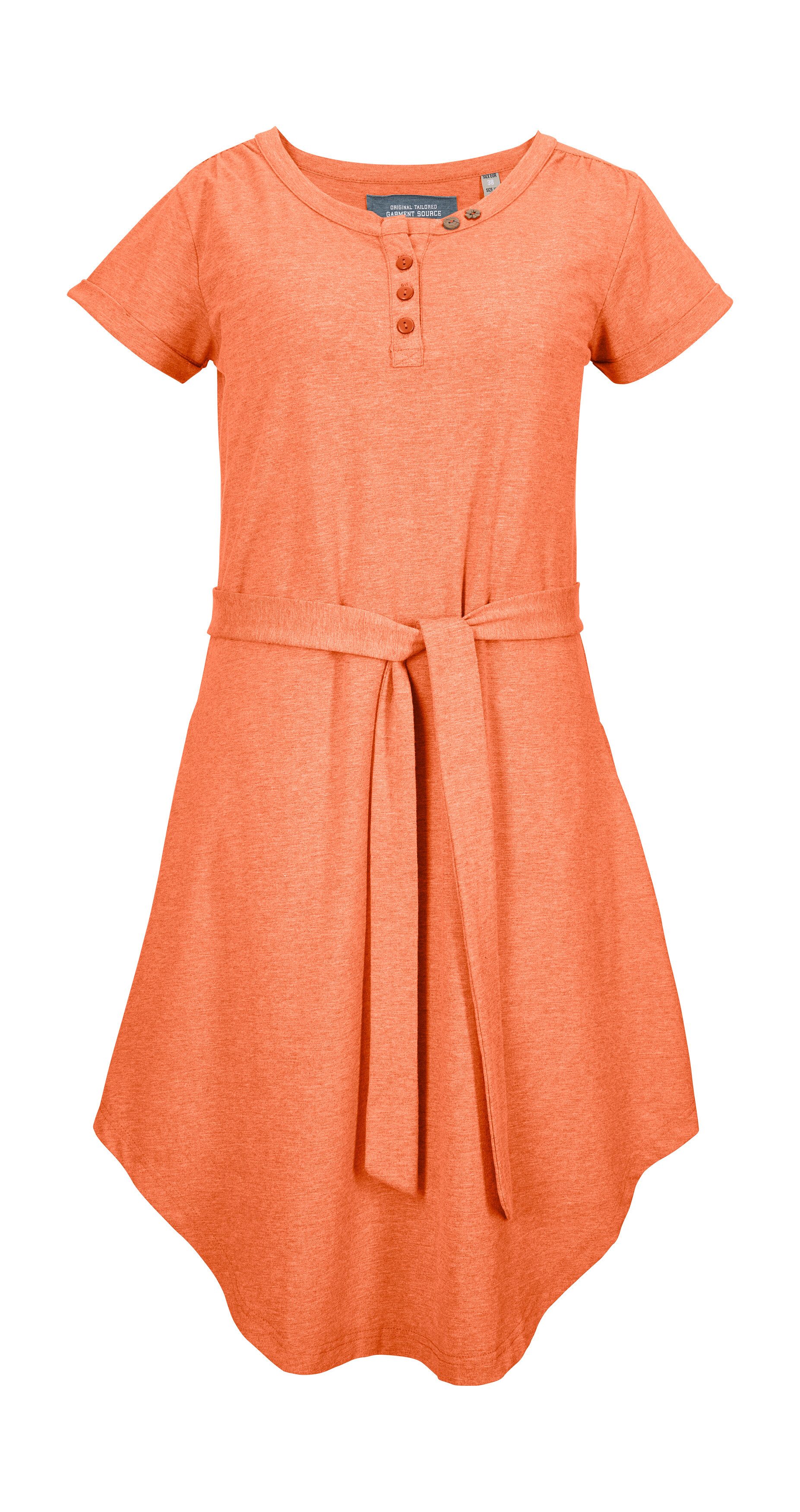 G.I.G.A. DX by killtec Sommerkleid GS 30 WMN DRSS Weiches Sommerkleid mit Bindegürtel und asymetrischem Saum