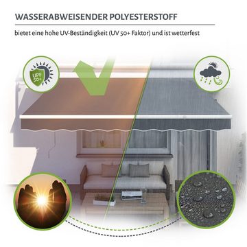 empasa Gelenkarmmarkise "START" Gelenkarmmarkise Gelenkarm Sonnenschutz Markise empasa