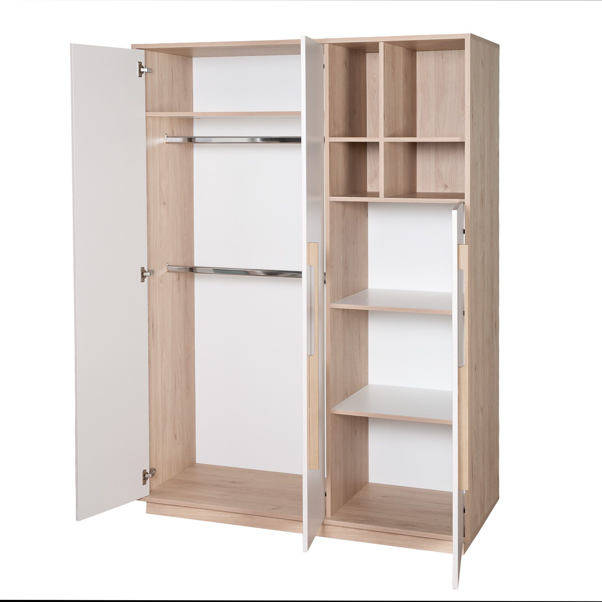 roba® Kleiderschrank Elva - Schrank mit 3 Türen Für Baby- & Kinderzimmer Soft-Close Türen