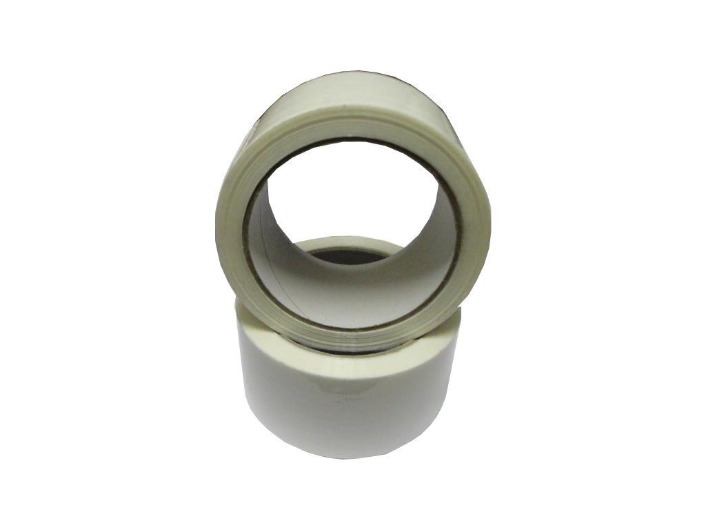WBV - Westdeutscher Bindegarn-Vertrieb Eselgrimm GmbH & Co. KG Klebeband Klebeband Paketband Packband 66m X 50mm leise abrollend weiß