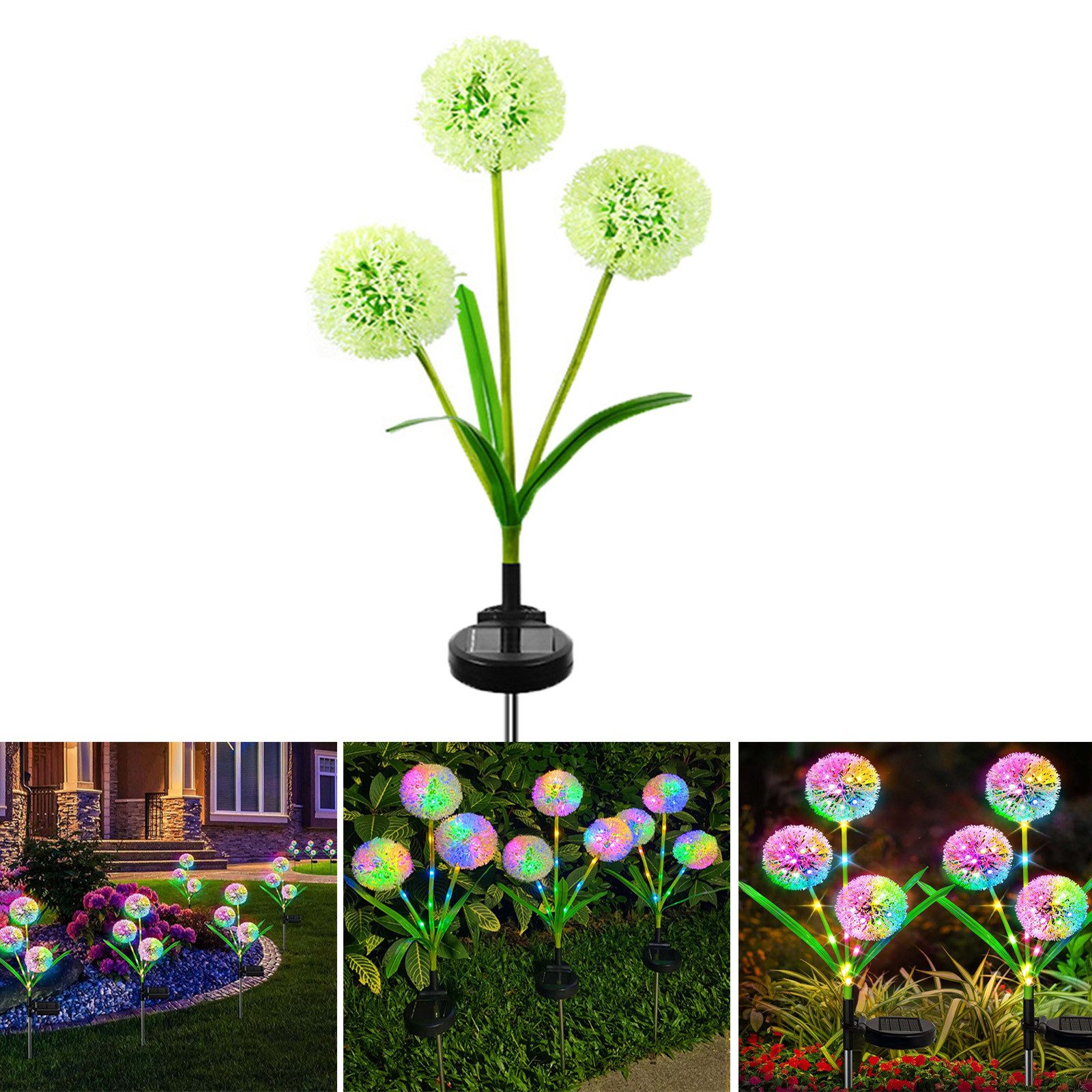 Jibenhome LED Solarleuchte LED Solarlampen Gartendeko,LED günstig online kaufen