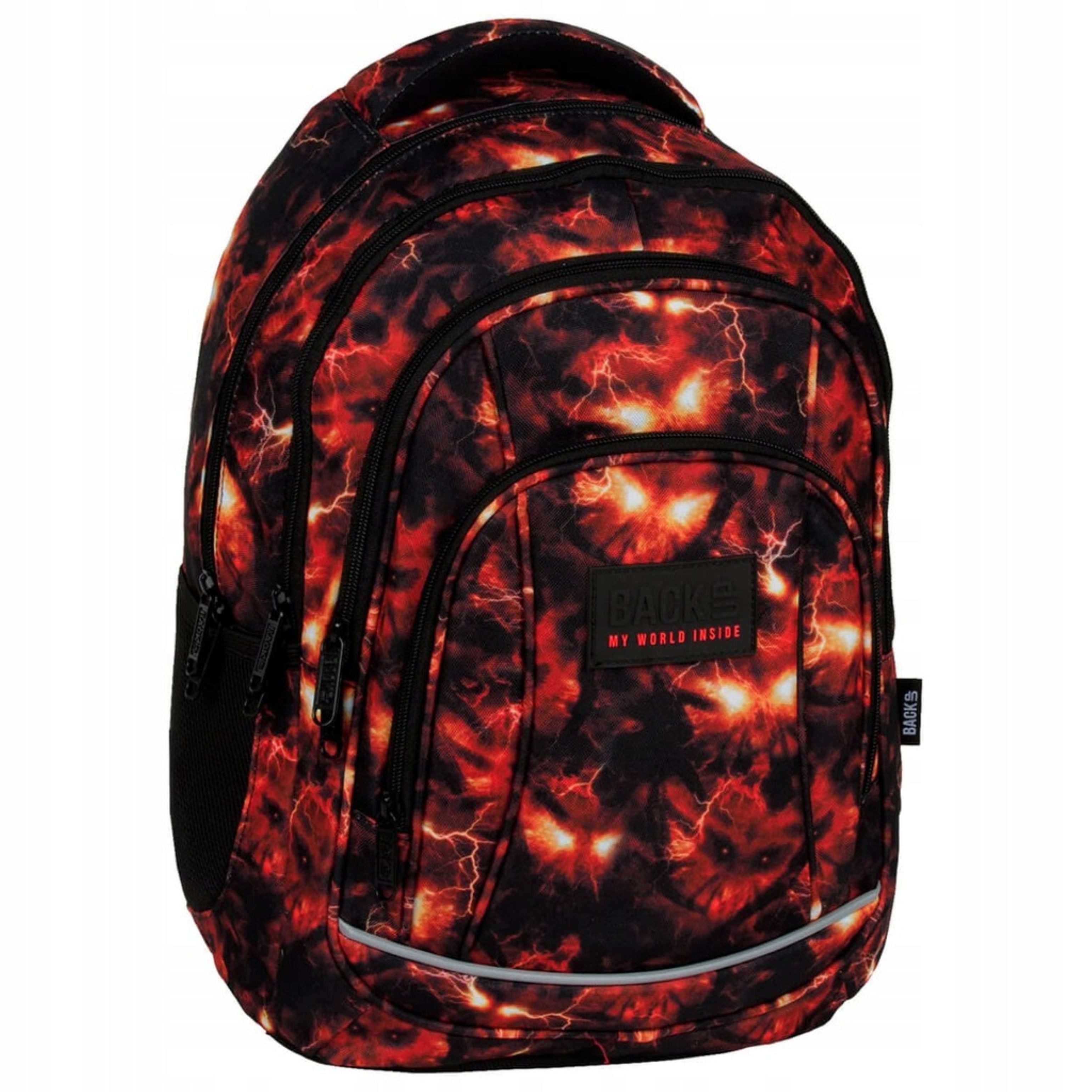 Festivalartikel Schulrucksack Derform BACKUP Schulrucksack 4-Kammer Stranger 26L (1-tlg)