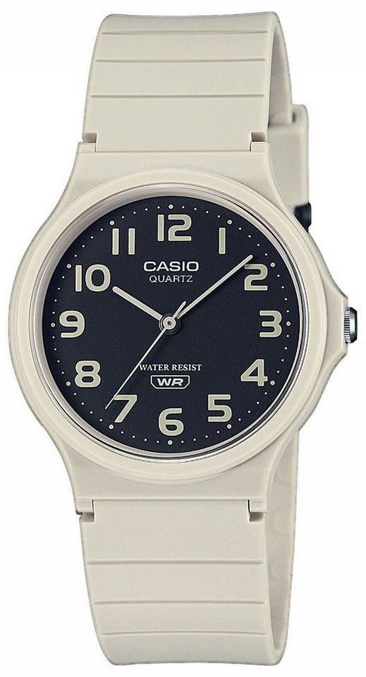 Casio Collection Quarzuhr MQ-24UC-8BEF, ideal auch als Geschenk, Gehäuse  aus Resin, Gehäuse-Ø ca. 34 mm