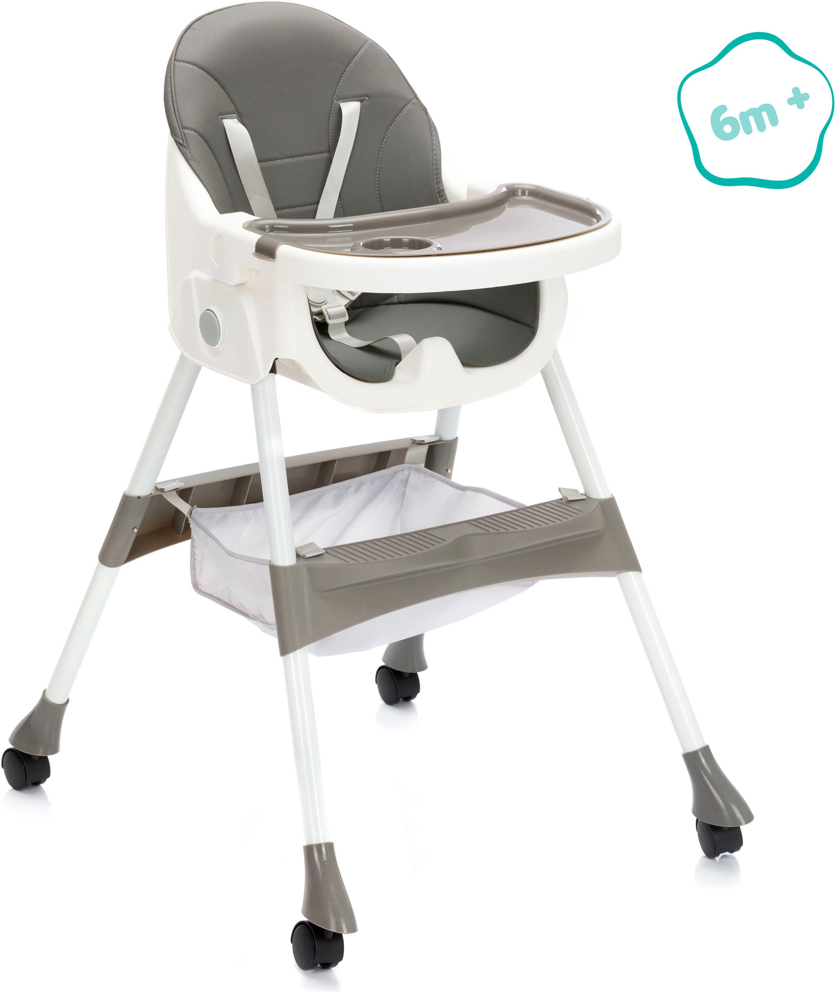 Fillikid Hochstuhl Finn, grau günstig online kaufen