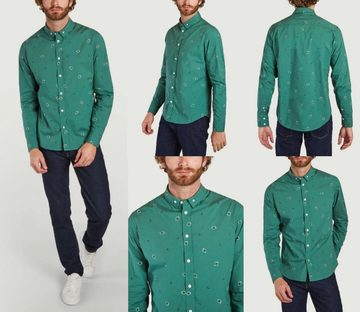 KENZO Langarmhemd KENZO Shirt Bandana Print Button-Down Hemd T-shirt Button-Down Icon He