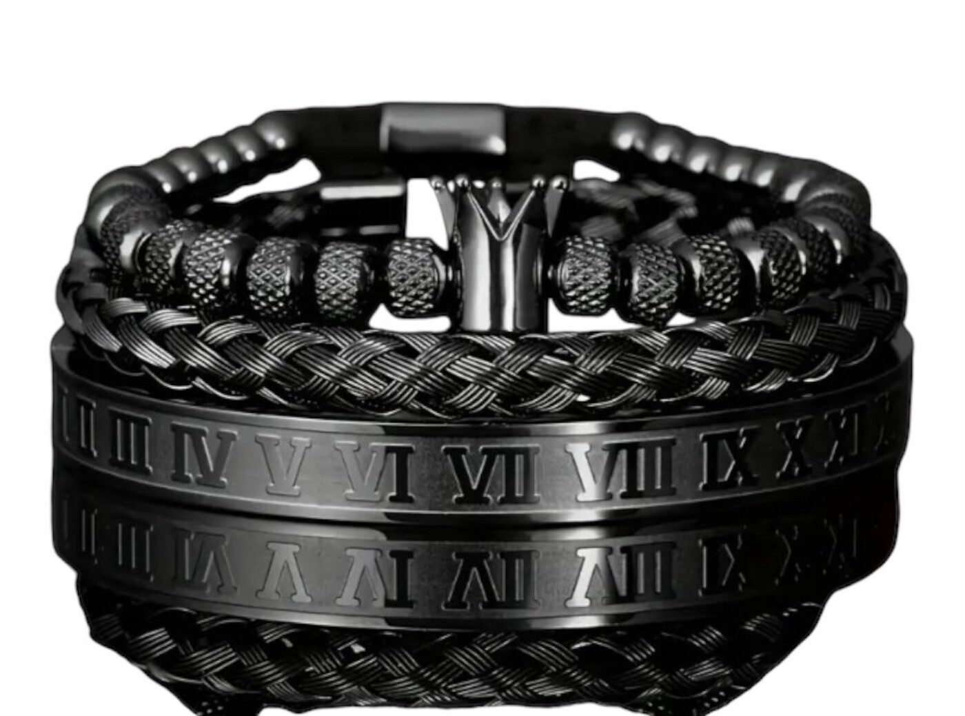 Lale Collection® Armband Set Herren Armband-Set-Edelstahl günstig online kaufen