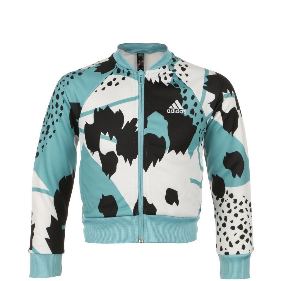 adidas Performance Outdoorjacke AEROREADY Animal Print Warm-Up Jacke Kinder