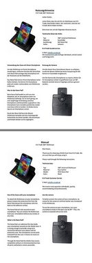 K-S-Trade Handyhülle für Fairphone Fairphone 5, Case Schutz Hülle 5 + Bumper Handy Hülle Flipcase Smartphone Cover