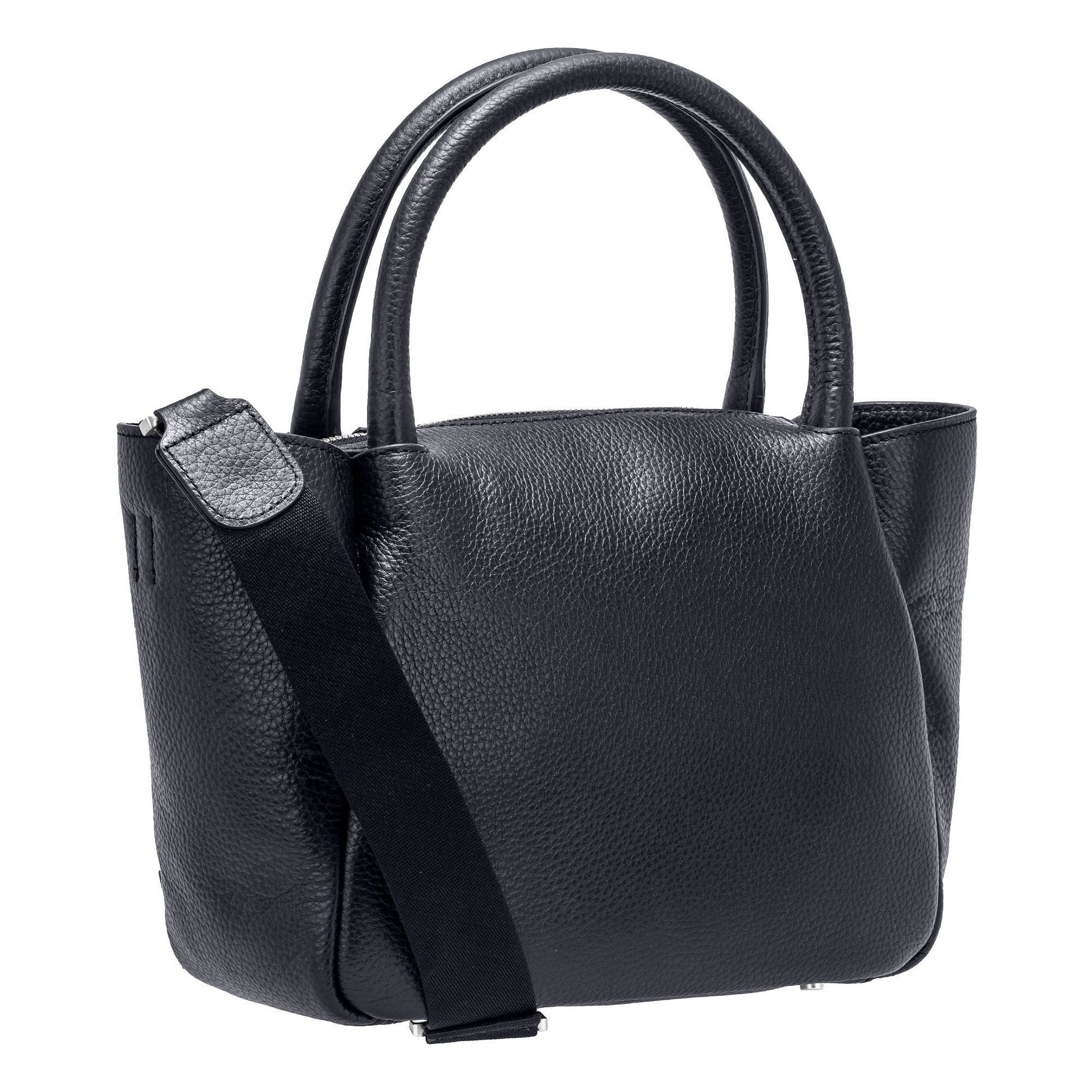 BOGNER Schultertasche Wallis, Leder