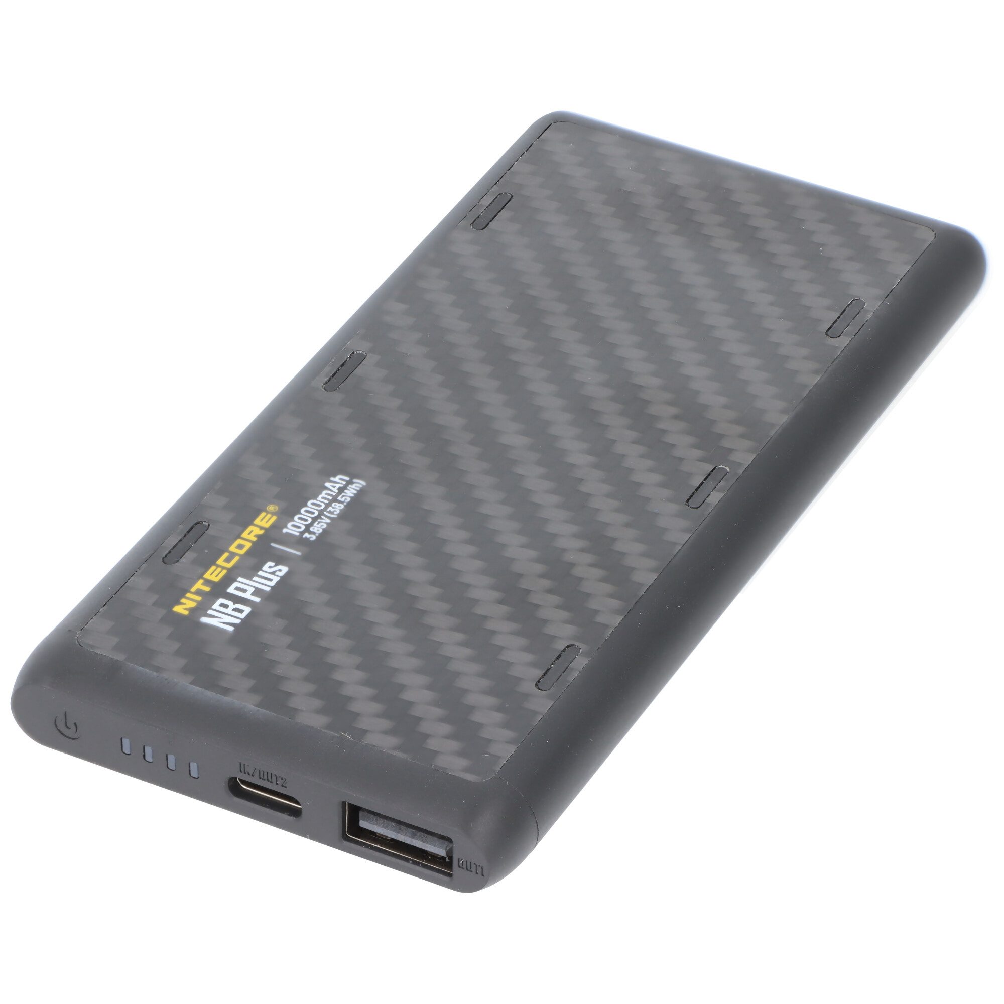 Nitecore Nitecore Powerbank NB Plus, 10.000mAh Kapazität, wasserdicht, ultrale Akku 10000 mAh (3,9 V)