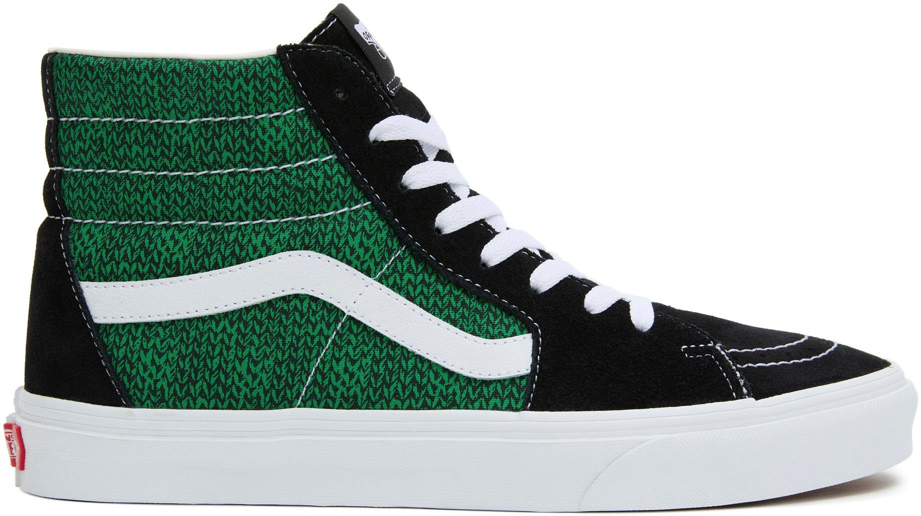 Sneaker Logo-Flag SK8-Hi klassischer mit Vans grün-schwarz