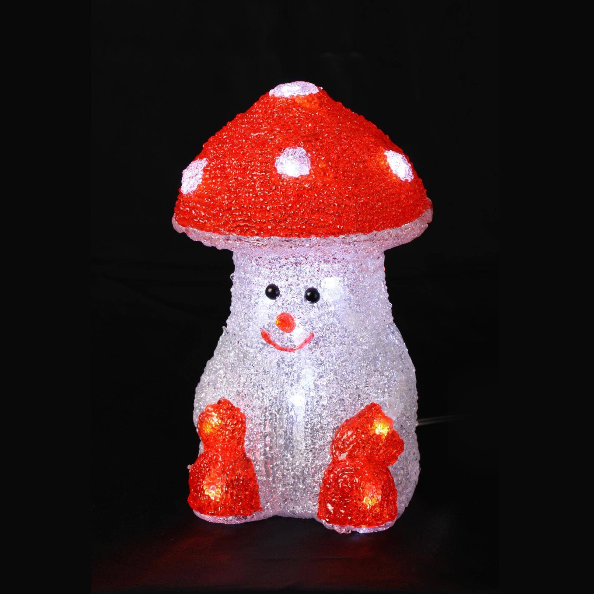 Weihnachtsfigur Minuit de Pilz LED Autour