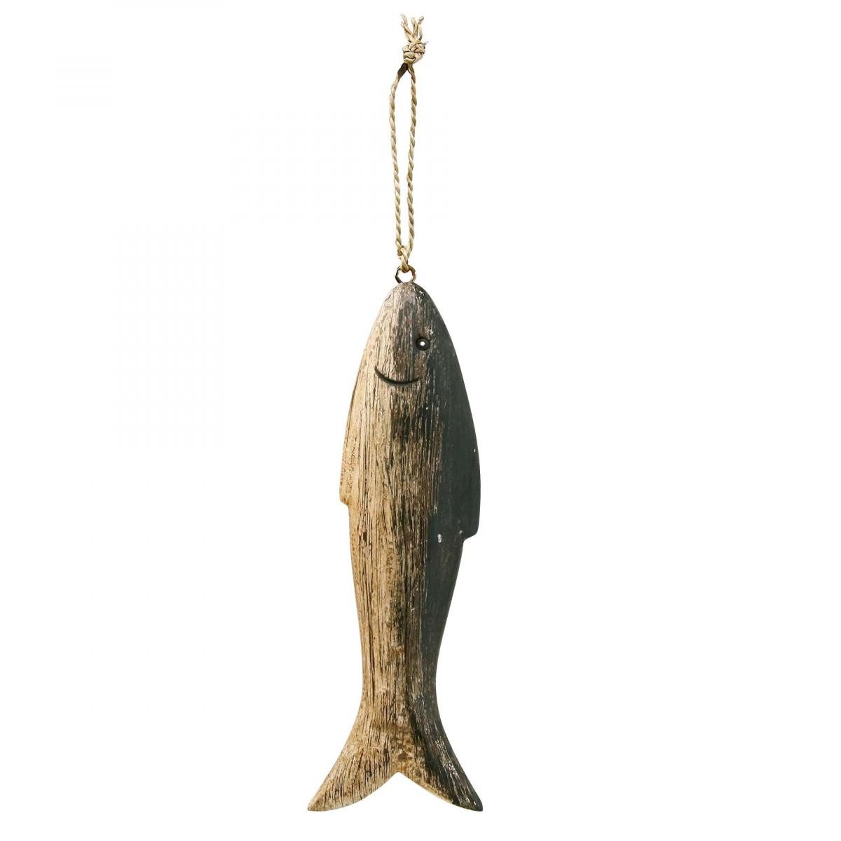 Viana Dekofigur Holz Fisch Deko Groß günstig online kaufen