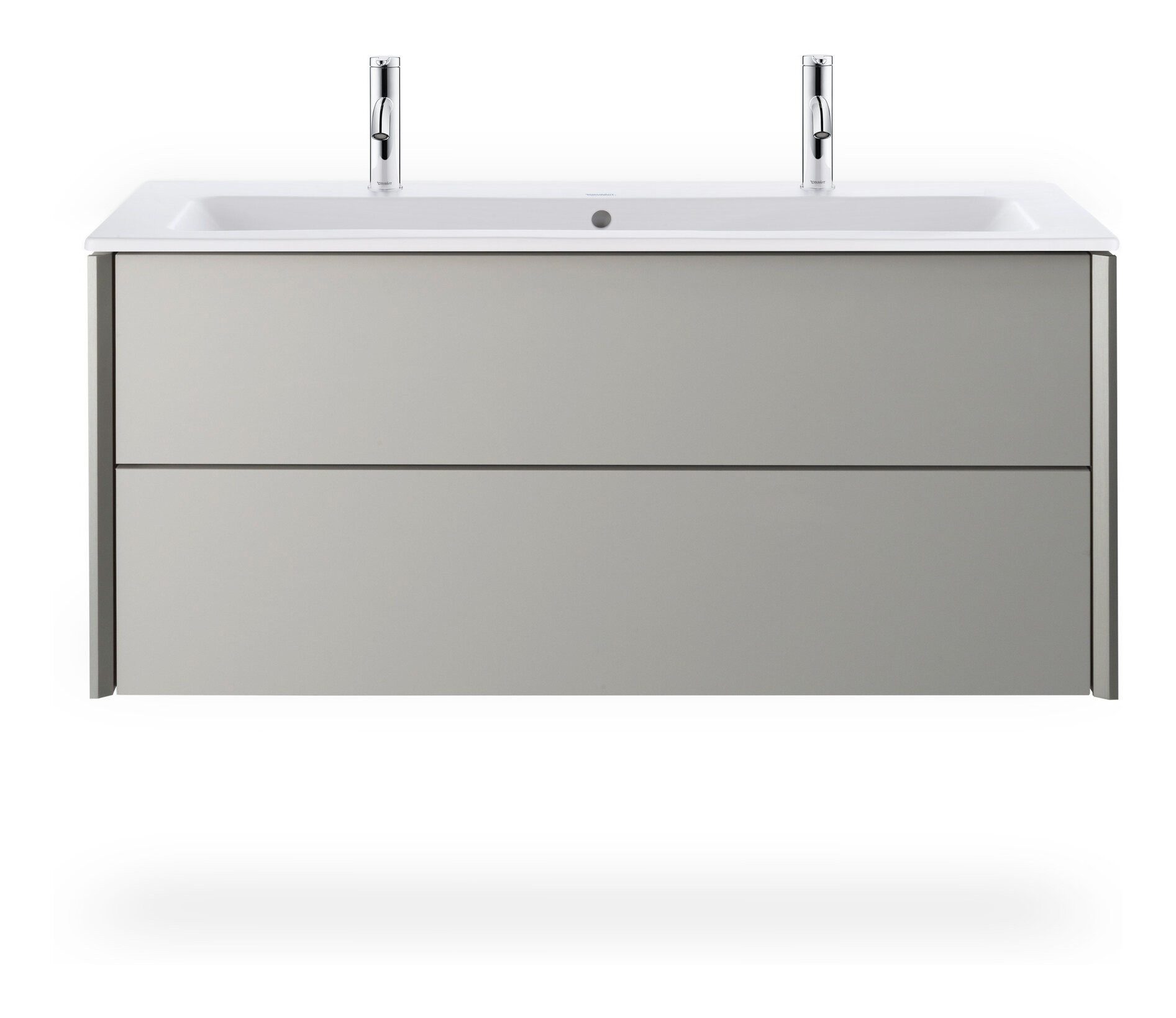 Duravit Waschtischarmatur C.1 Serie Ausladung 91 mm mit Zugstangen-Ablaufgarnitur