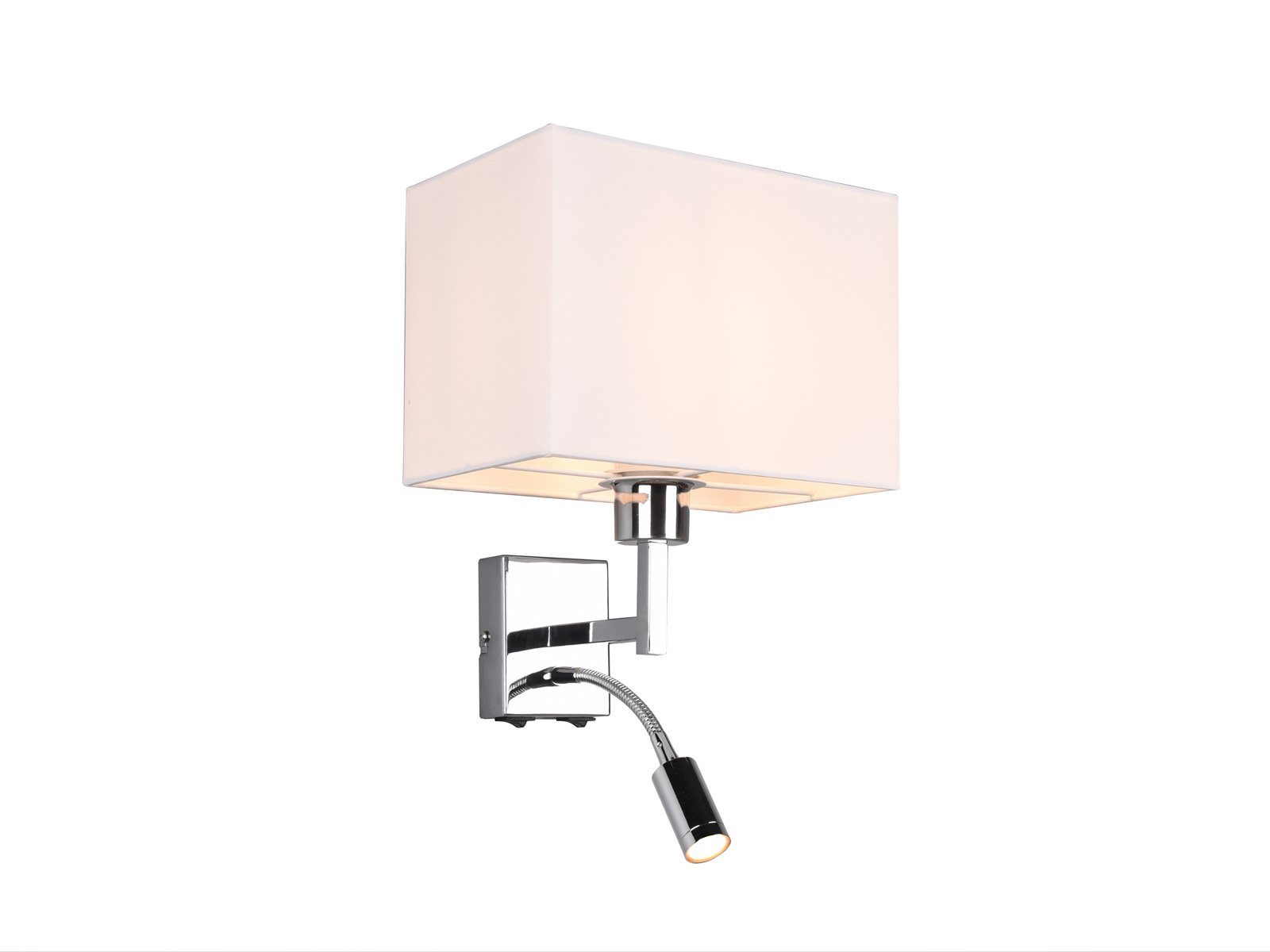 meineWunschleuchte Wandleuchte, Lesearm, ohne Leuchtmittel, Leselicht LED f günstig online kaufen