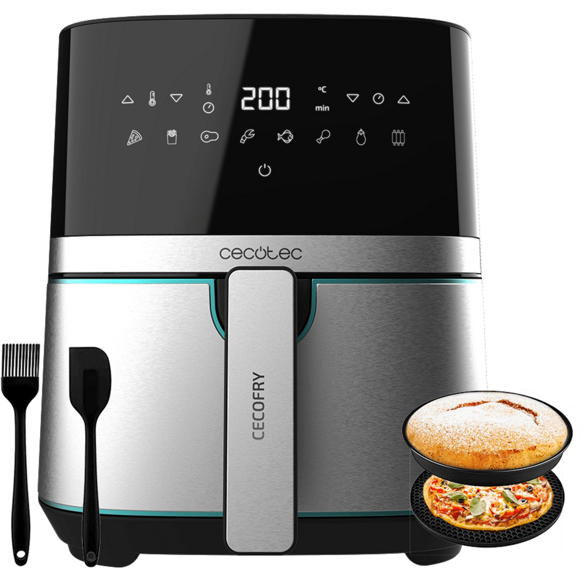 Cecotec Fritteuse CecoFry Full InoxBlack 5500 Pro 3317