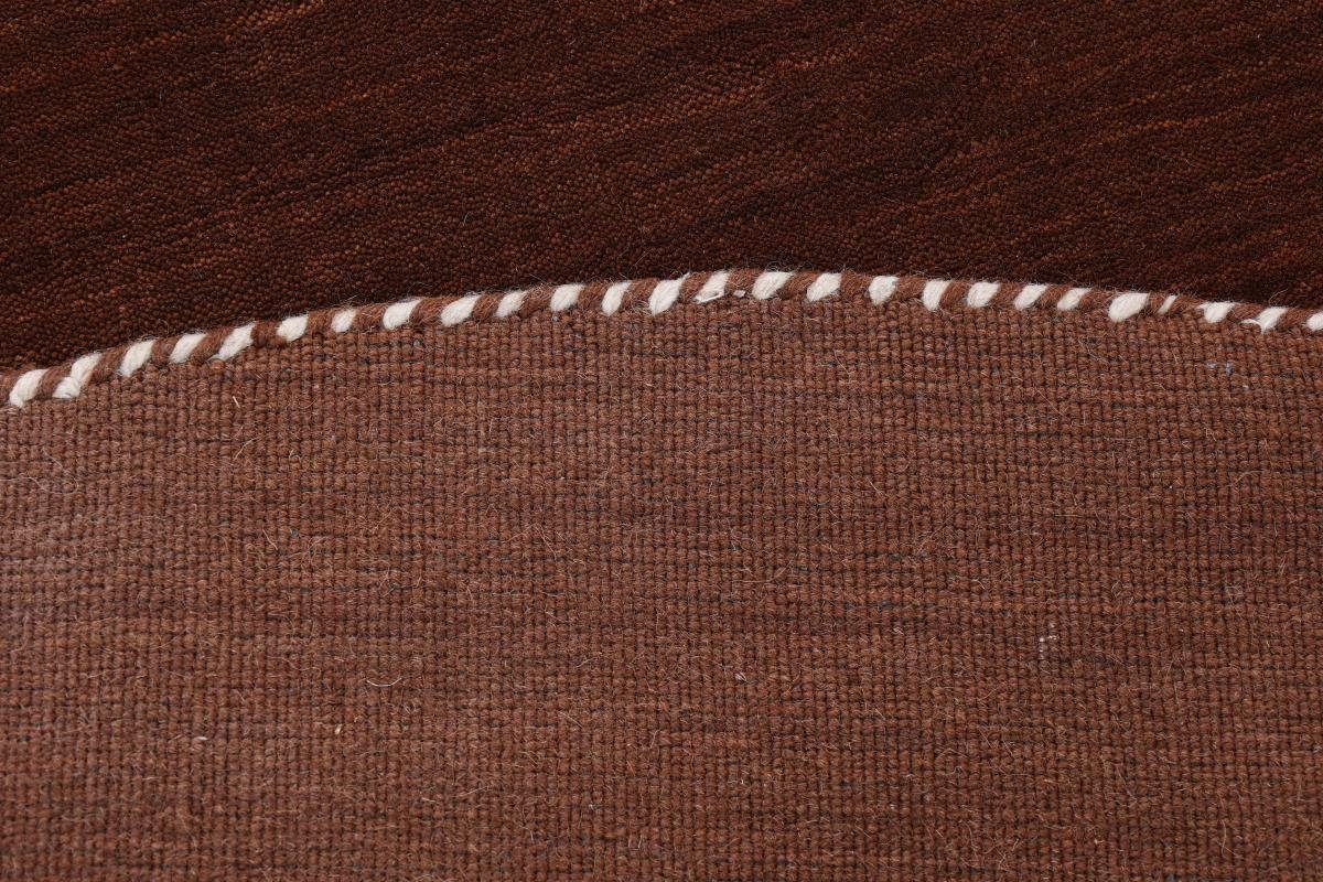 12 Brown Nain Moderner Rund, rund, Höhe: Trading, mm 244x246 Gabbeh Orientteppich Orientteppich Loom
