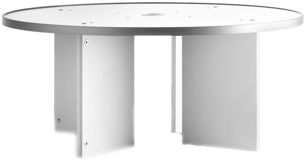 Moll Aktenschrank Ordnerdrehsäule Depotfile 80 Aufbaumodul 1 Etage weiß