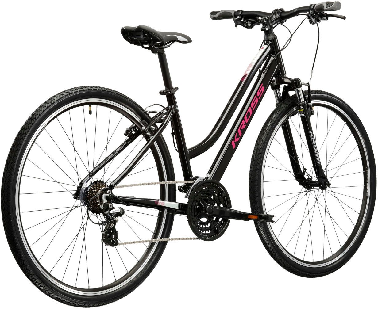 Kross Crossrad Evado 2.0, 21 Gang Shimano ALTUS M310 Schaltwerk, Kettenschaltung