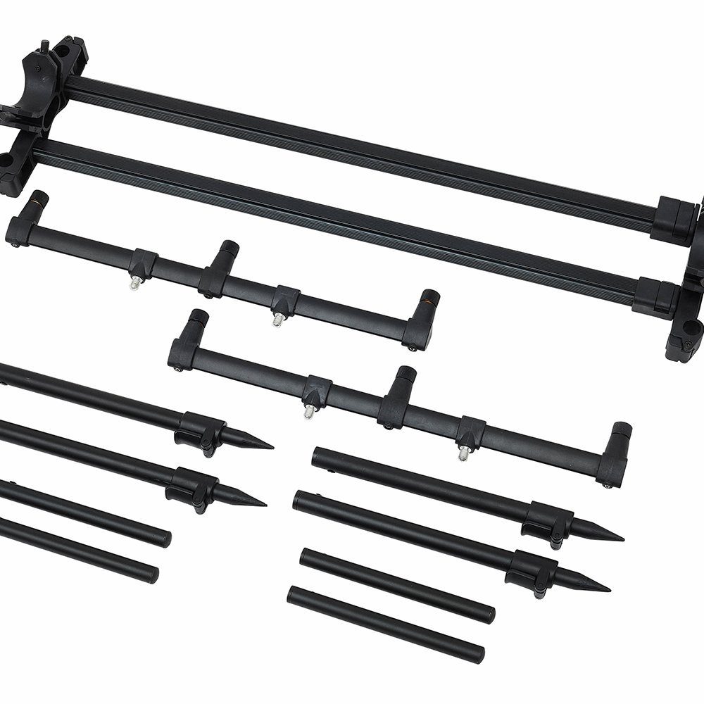 Prologic Rutenständer C-SERIES TWIN SUPPORT 3 RUTEN ROD POD mit Tasche, (Lieferung in gepolsterter Tragetasche)