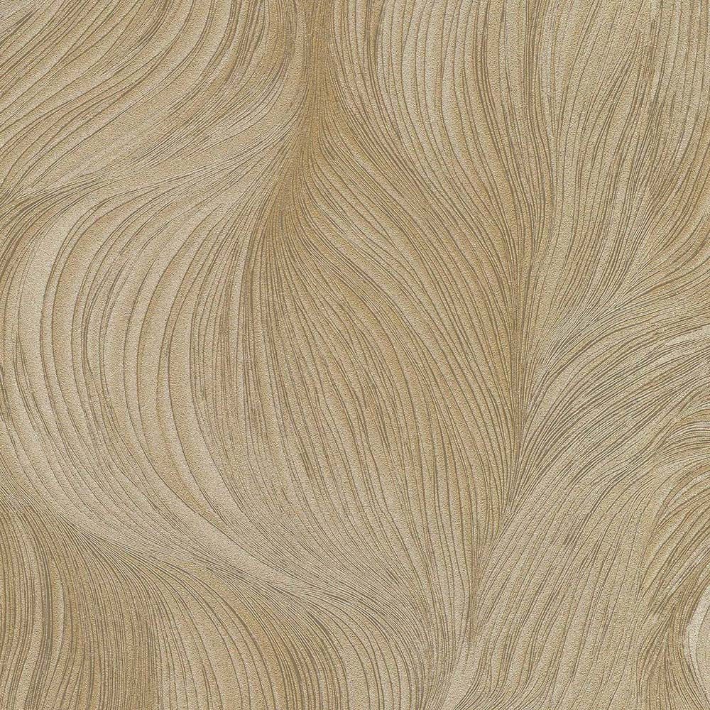 Erismann Vliestapete Wellen Linien Gold Metallic 10522-30 Guido Maria Kretschmer