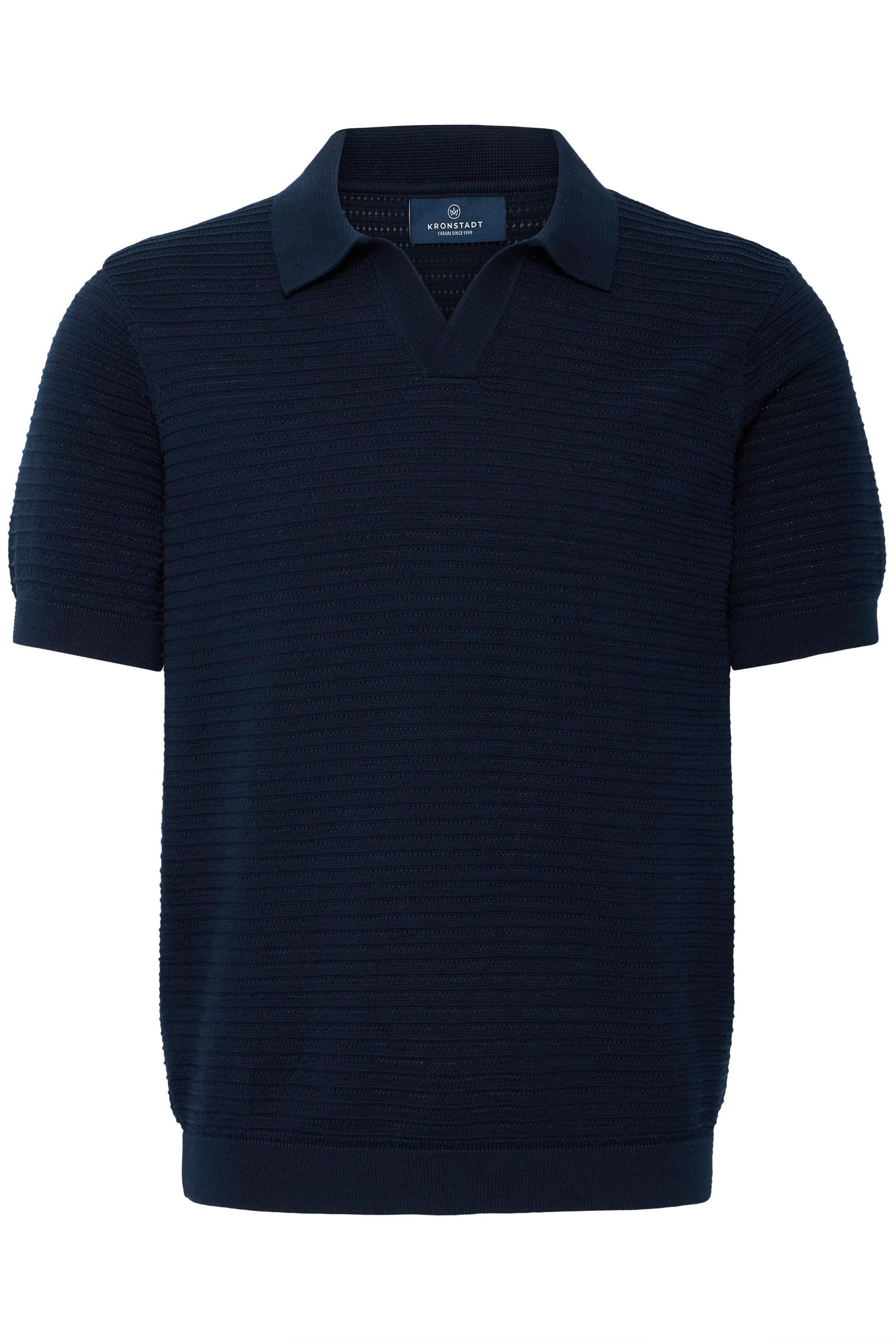 Kronstadt Poloshirt KSRenmar Leichtes Strick-Polo