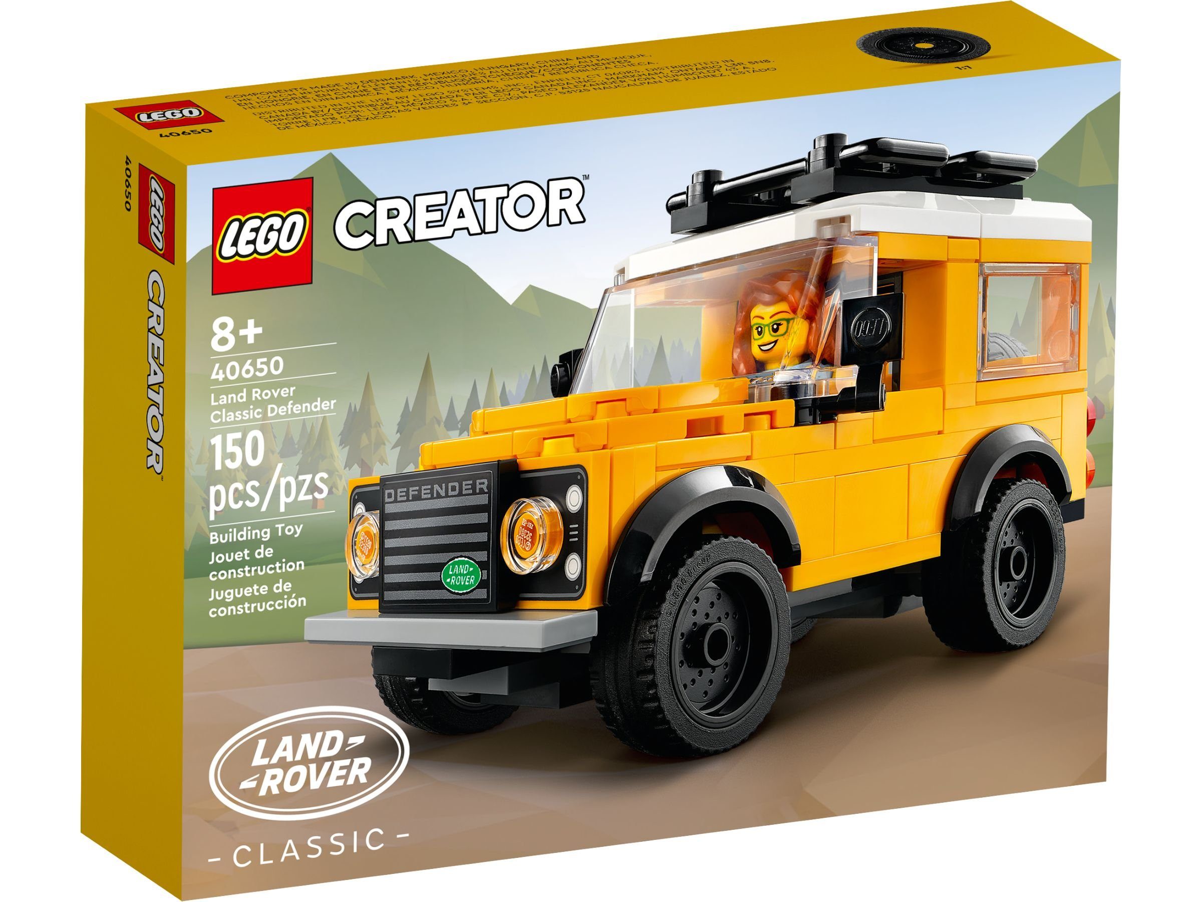 LEGO® LEGO® Creator 40650 Klassischer Land Rover Defender Konstruktionsspielsteine von lego®