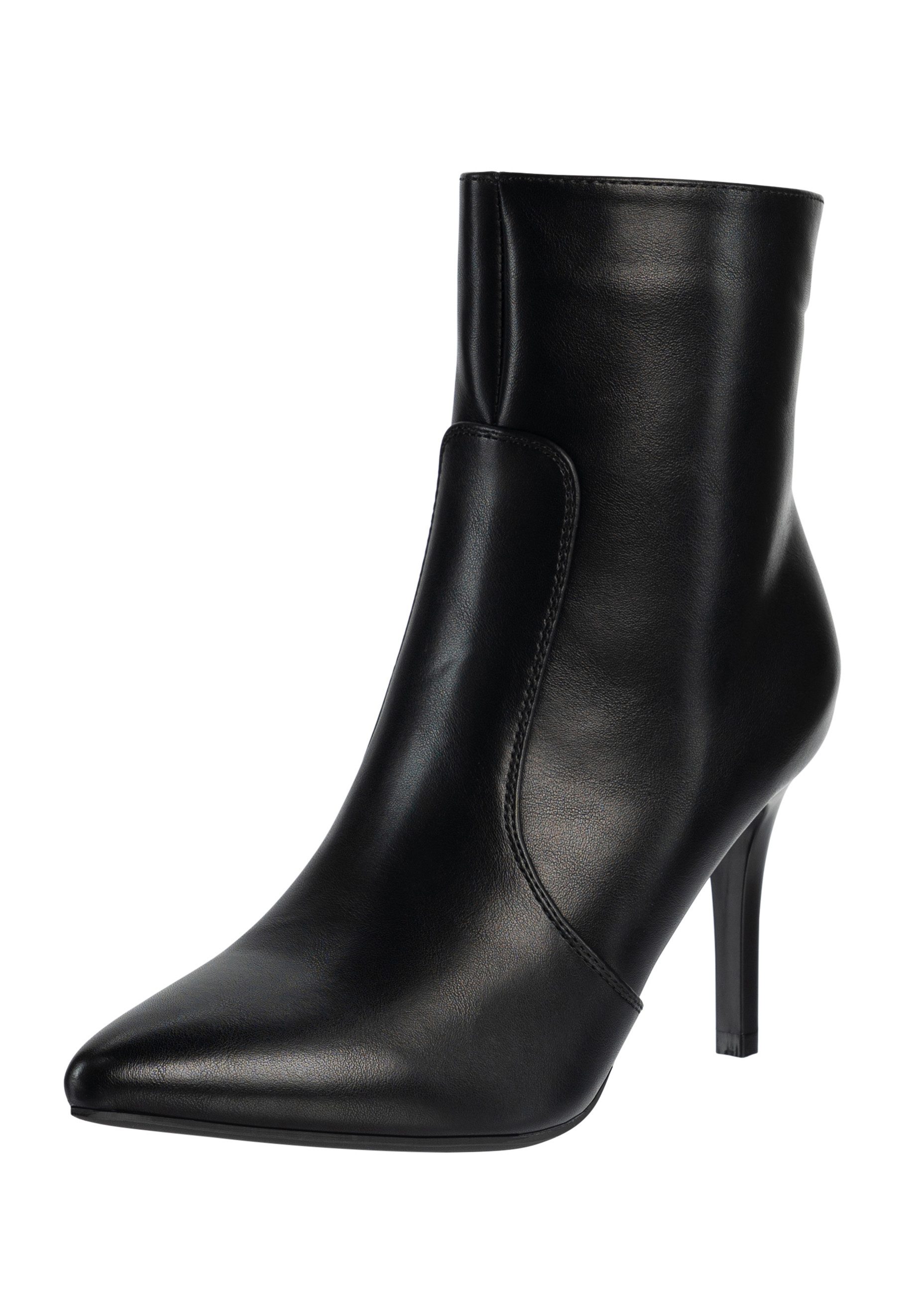 Salinyang Damen Stiefeletten mit Absatz – High Heel Ankle Boots in spitzer Form Stiefelette