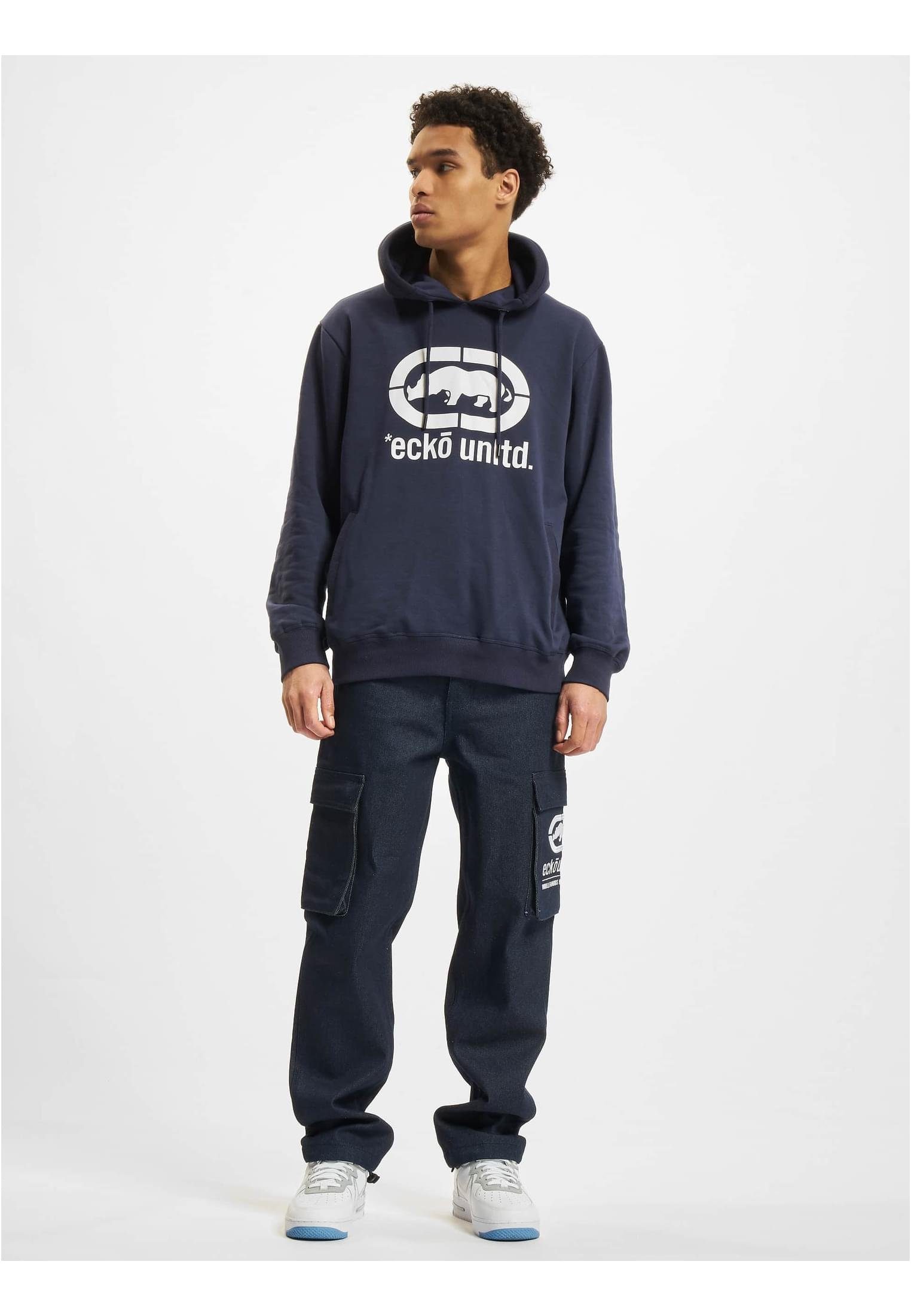 Base Sweater Hoody Herren navy Ecko Unltd. (1-tlg)