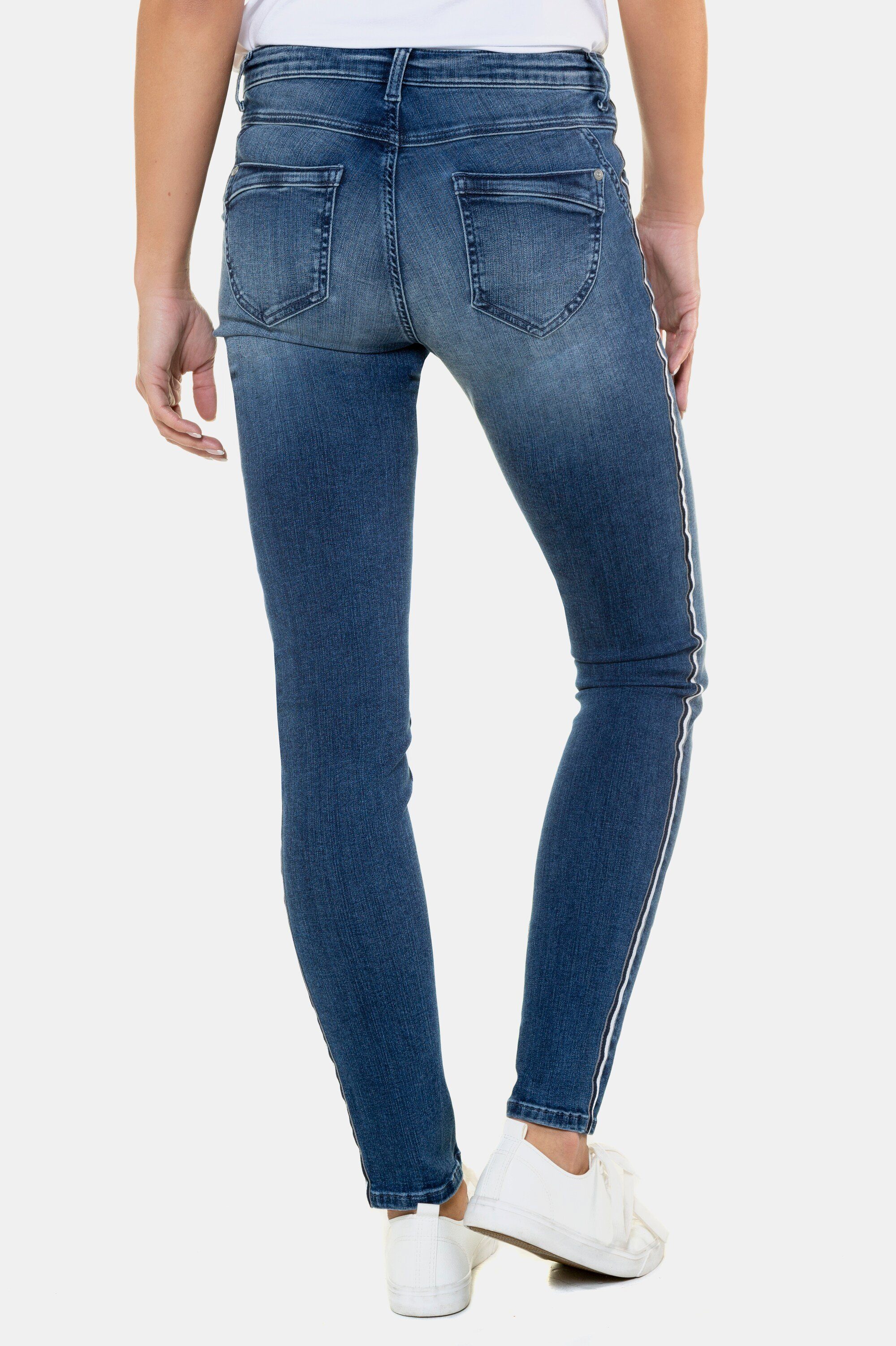 Gina Laura Regular-fit-Jeans »Jeans Julia Galonstreifen schmale  5-Pocket-Form« online kaufen | OTTO