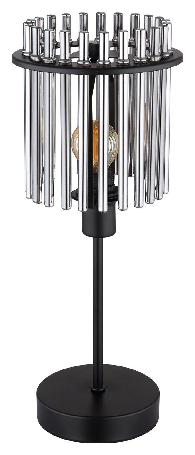 GLOBO LIGHTING Tischleuchte GORLEY, 1-flammig, Schwarz günstig online kaufen