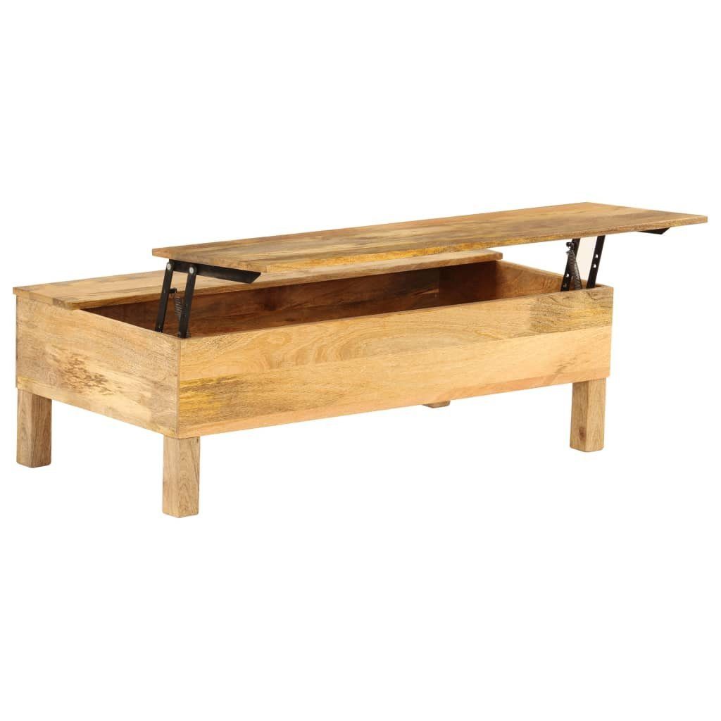 vidaXL Couchtisch Couchtisch Mangoholz Massiv 110 x 55 x 35 cm