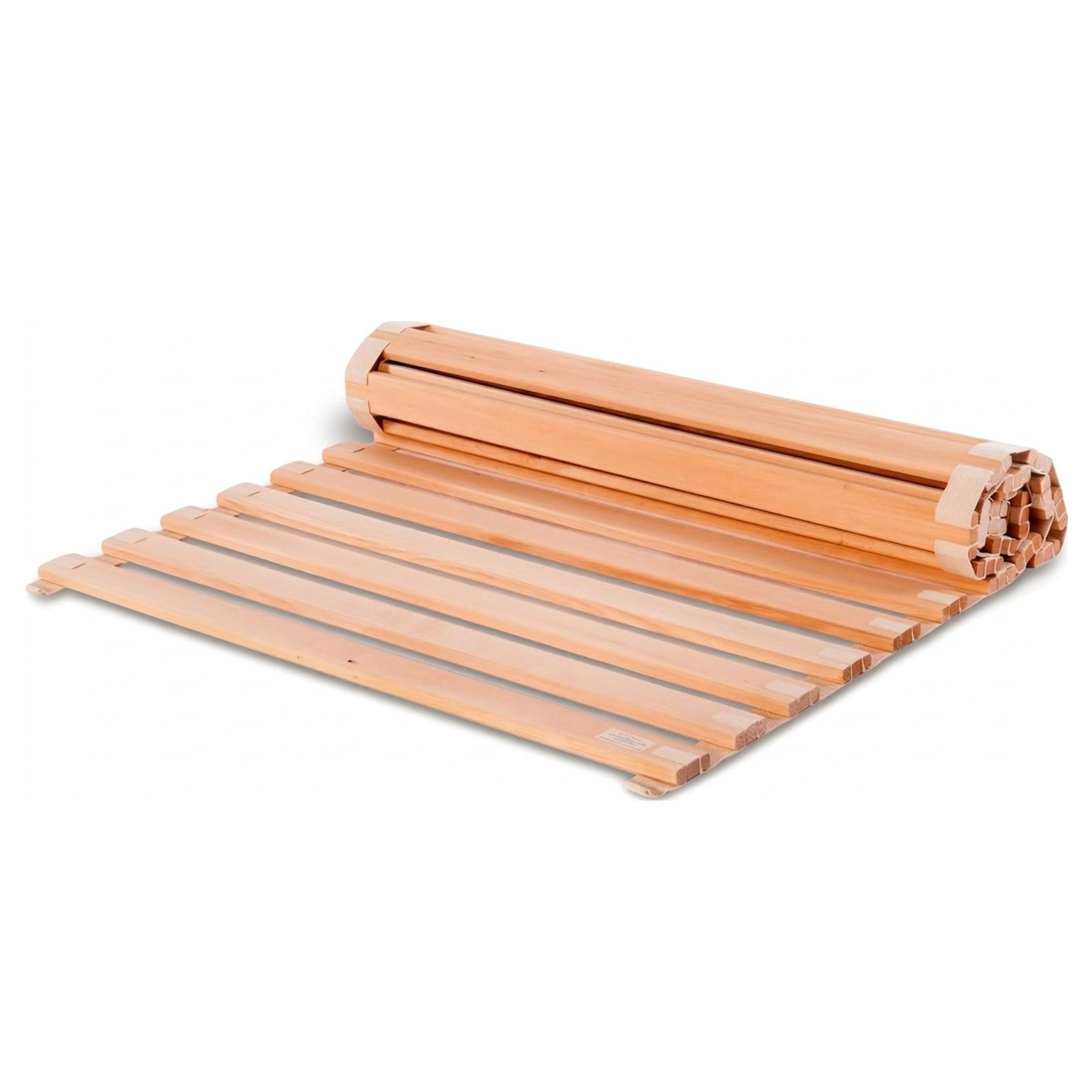 Rollrost massiv metallfrei – Stabiler Lattenrost aus Lindenholz 140x200 cm, geborgenschlafen, Kopfteil Nein, Fußteil Nein, metallfrei & knarzfrei - Hergestellt in Deutschland