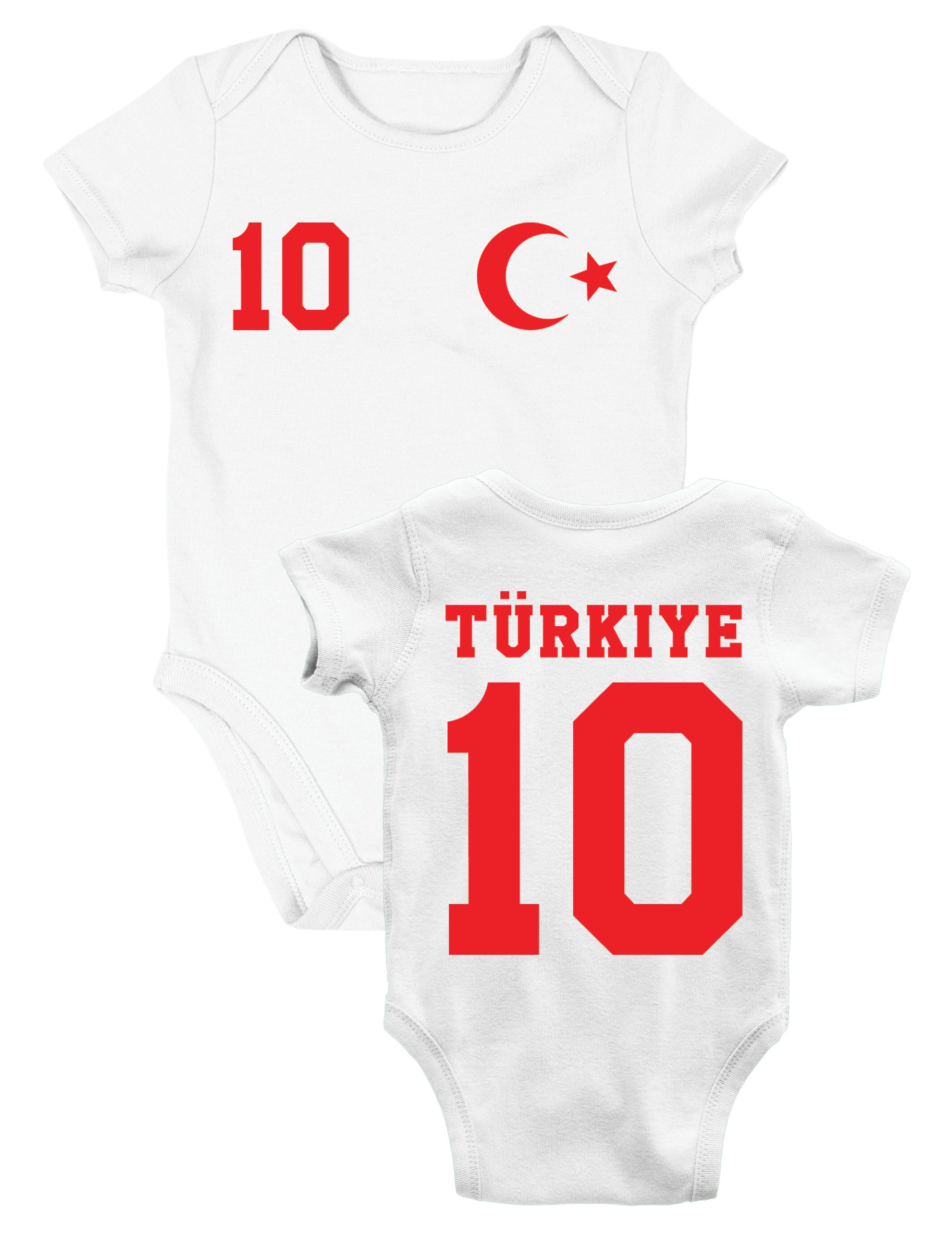 Youth Designz Kurzarmbody Türkei Kinder Baby Body Strampler mit trendigem Motiv