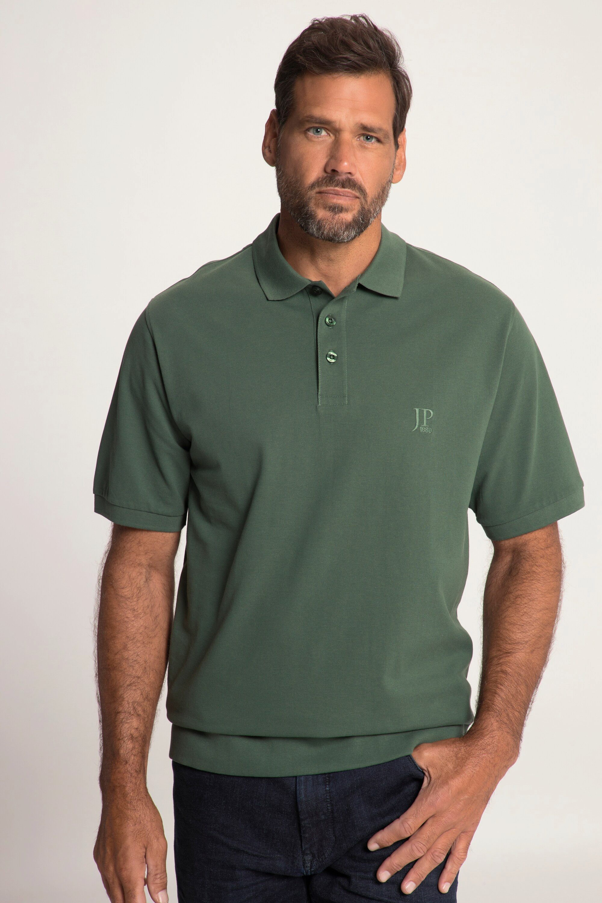 JP1880 Poloshirt Poloshirt Bauchfit Basic Halbarm günstig online kaufen