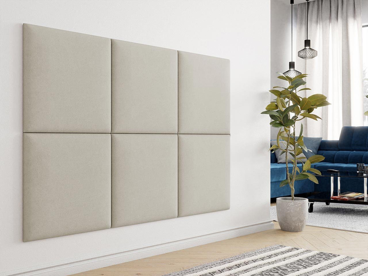 MIRJAN24 Wandpaneel Pag 60x60, Gepolstert Wandpaneel günstig online kaufen