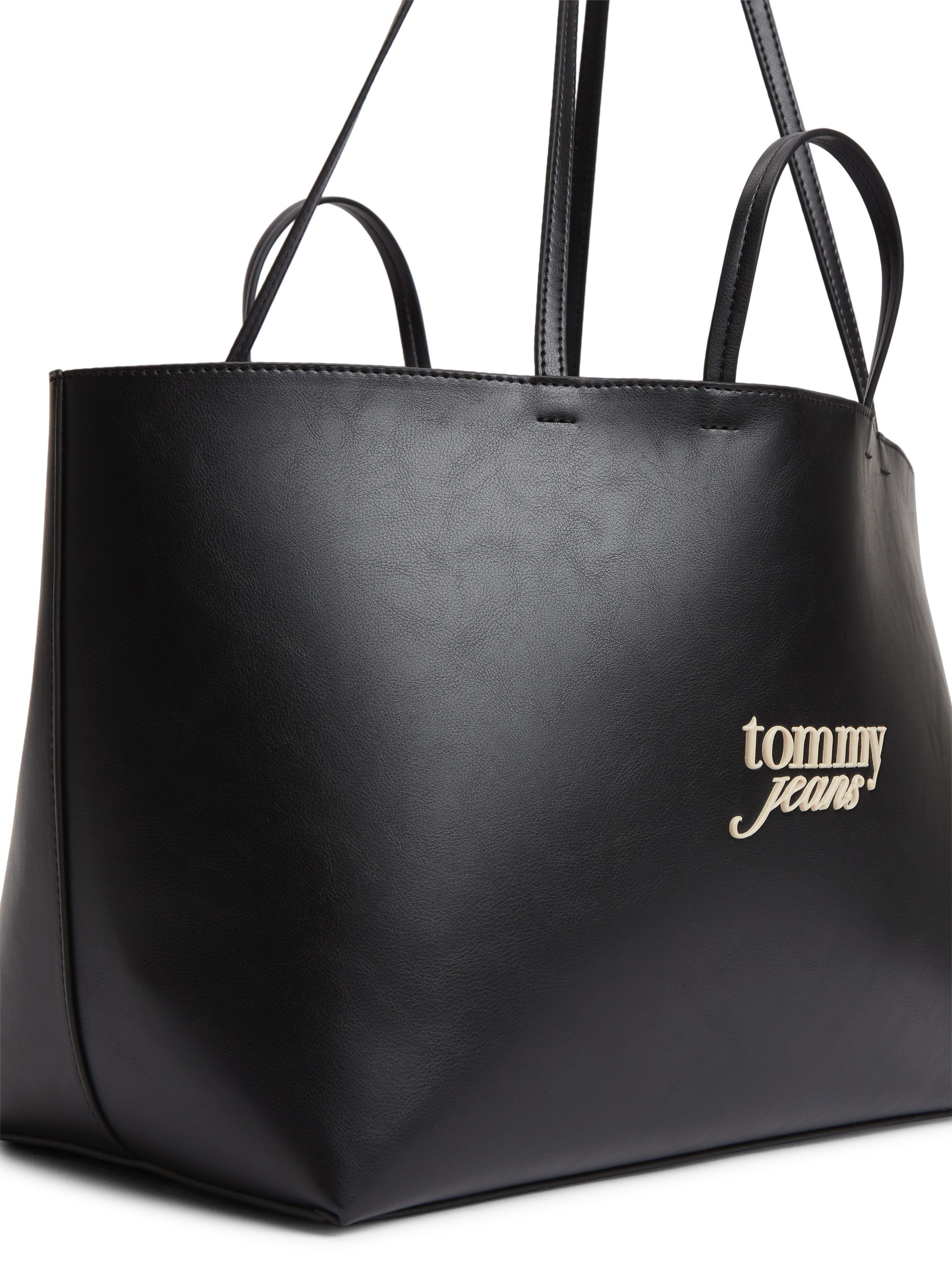 Tommy Jeans Shopper TJW MUST TOTE, Tragetasche, Umhängetasche, Schultertasche mit doppelten Tragegriffen – Bild 4 von 5