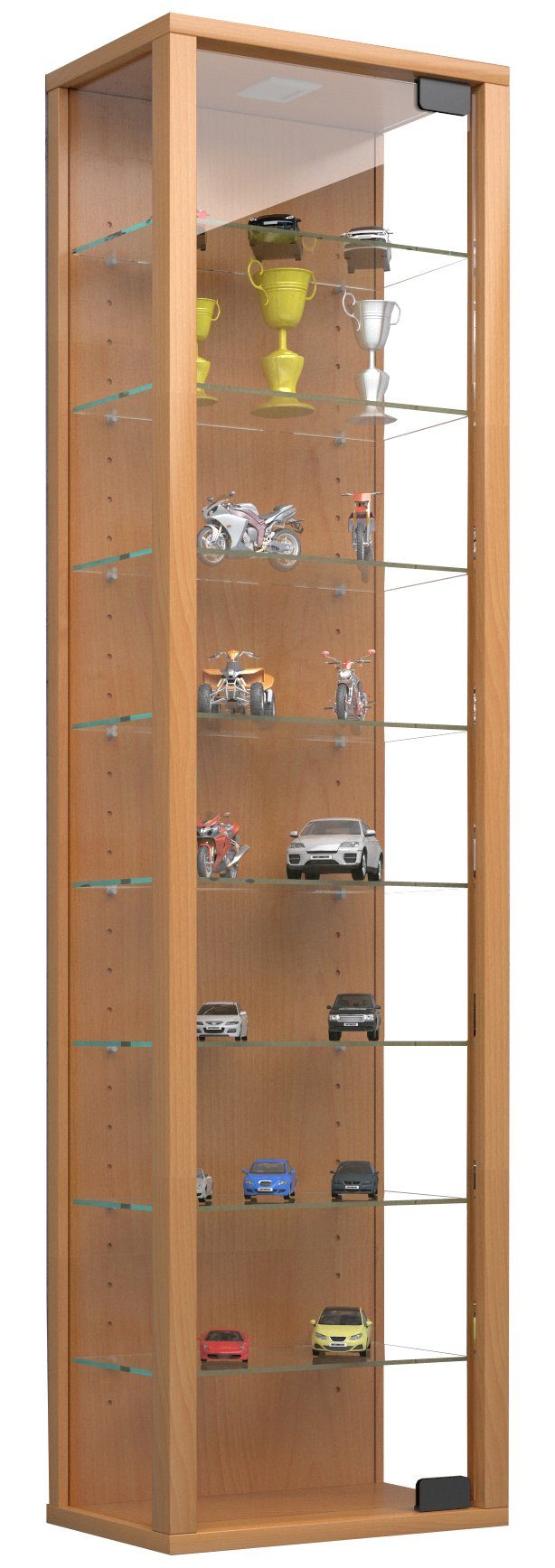 VCM Hängevitrine Wandvitrine Hängevitrine Glasvitrine Stano Maxi