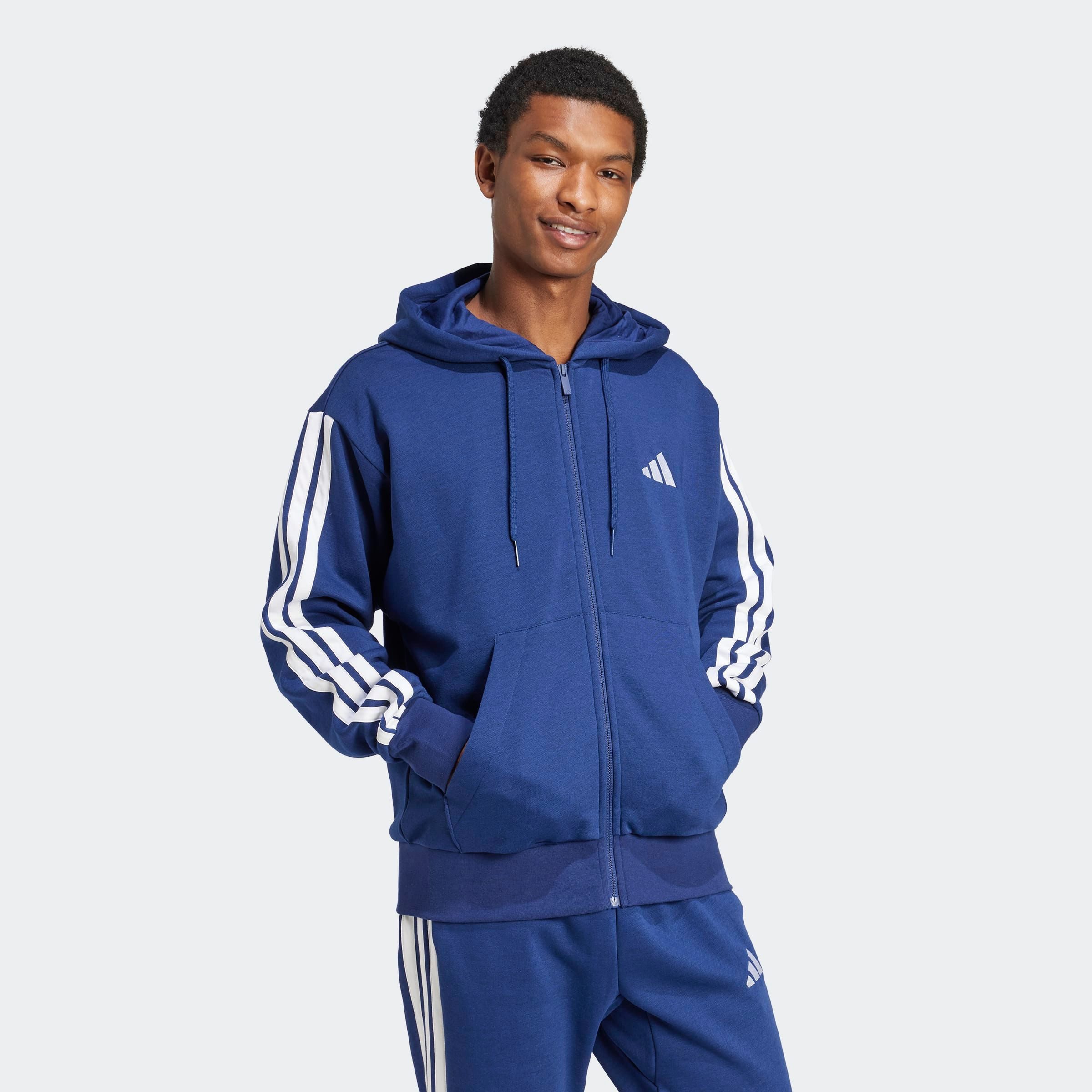 adidas Sportswear Sweatshirt M 3S FL FZ HD für Laufen und Sportmode, mit Re günstig online kaufen