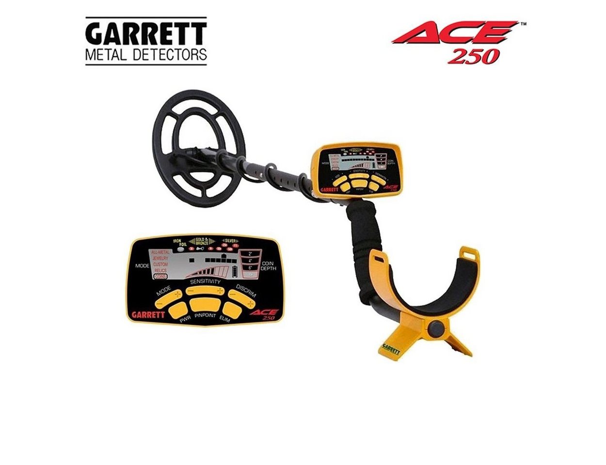 Garrett Metalldetektor Ace 250