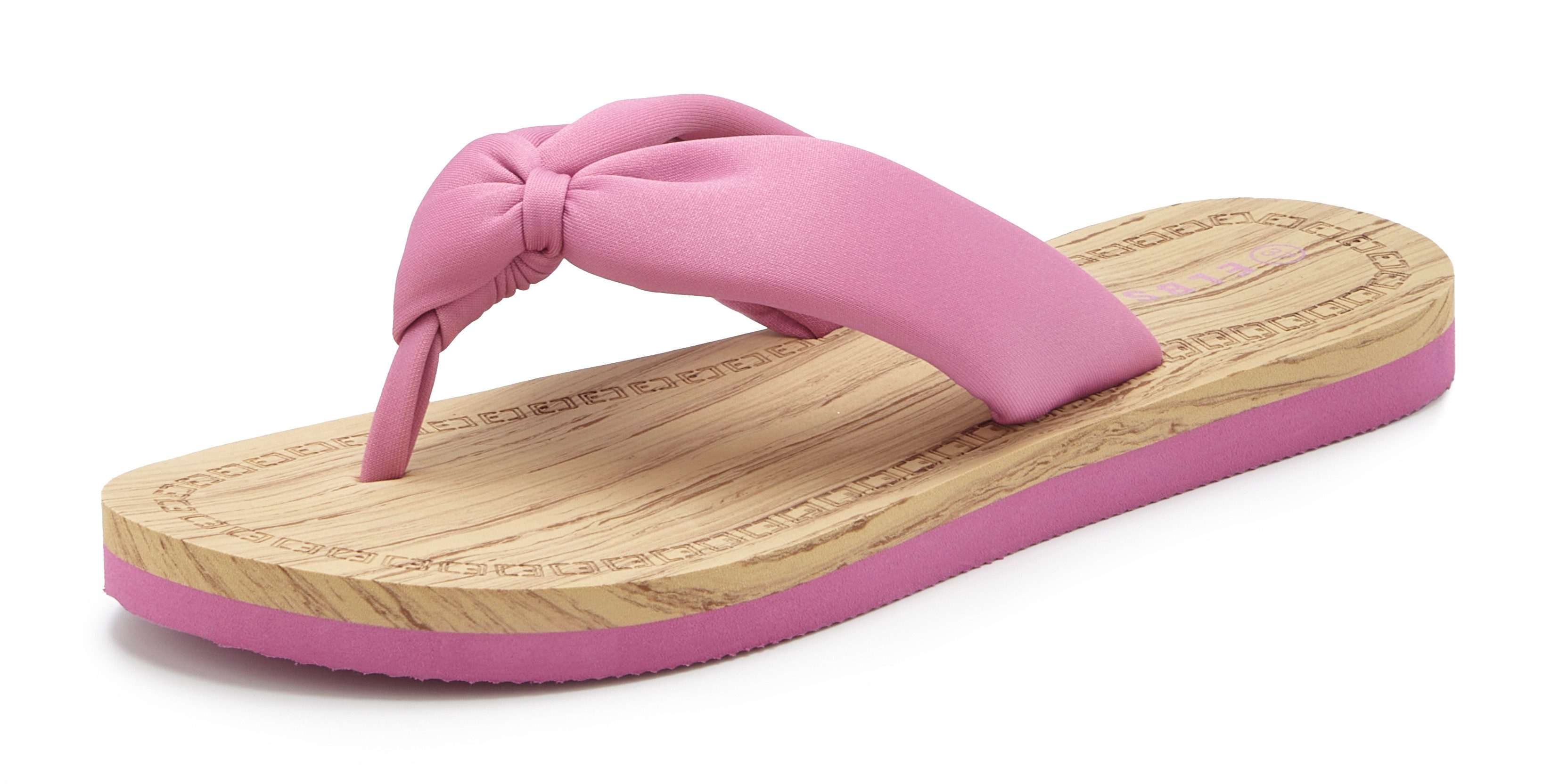 Elbsand Sandale,Badelatsche,Flip Flop,Mule, Pantolette,Badeschuhe,Sommerschuhe Badezehentrenner Zehentrenner mit wasserabweisender und ultraleichter Sohle VEGAN