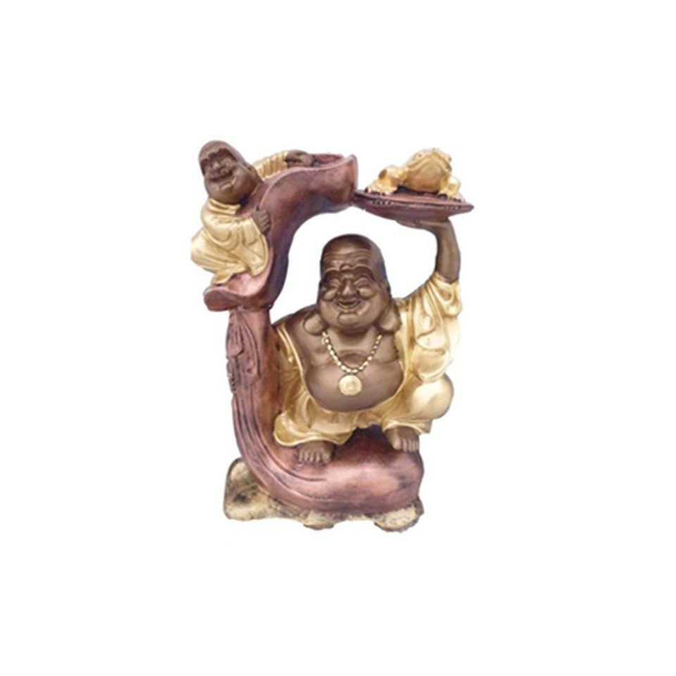 Xlmoebel Buddhafigur Deko Statue Skulptur 40 cm Buddha Figur aus Kunststein, Made in Europa