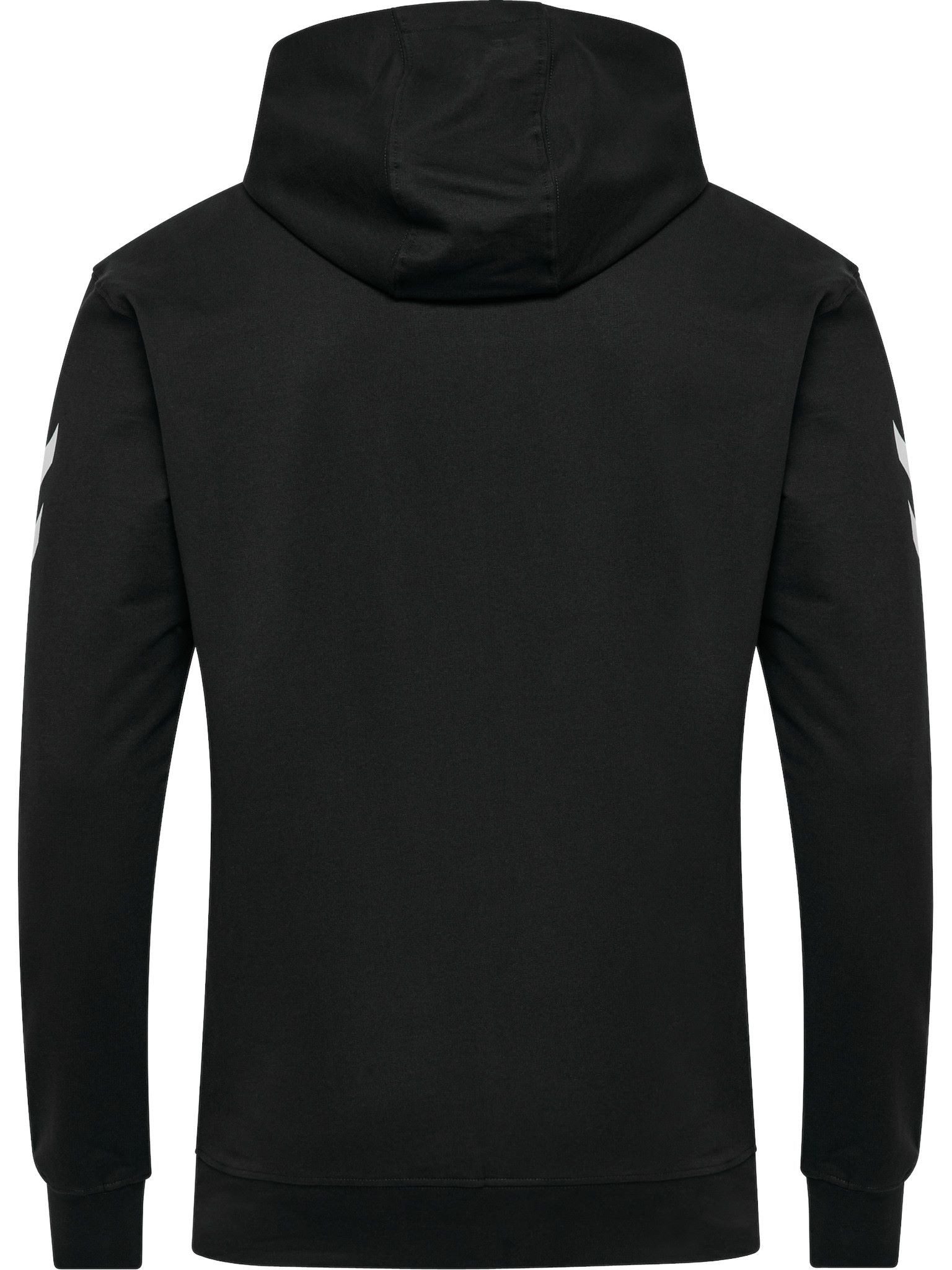 hummel Trainingsjacke hmlGO 2.0 Chevron Full-Zip Hoodie (Baumwolle, mit Kapuze) schwarz