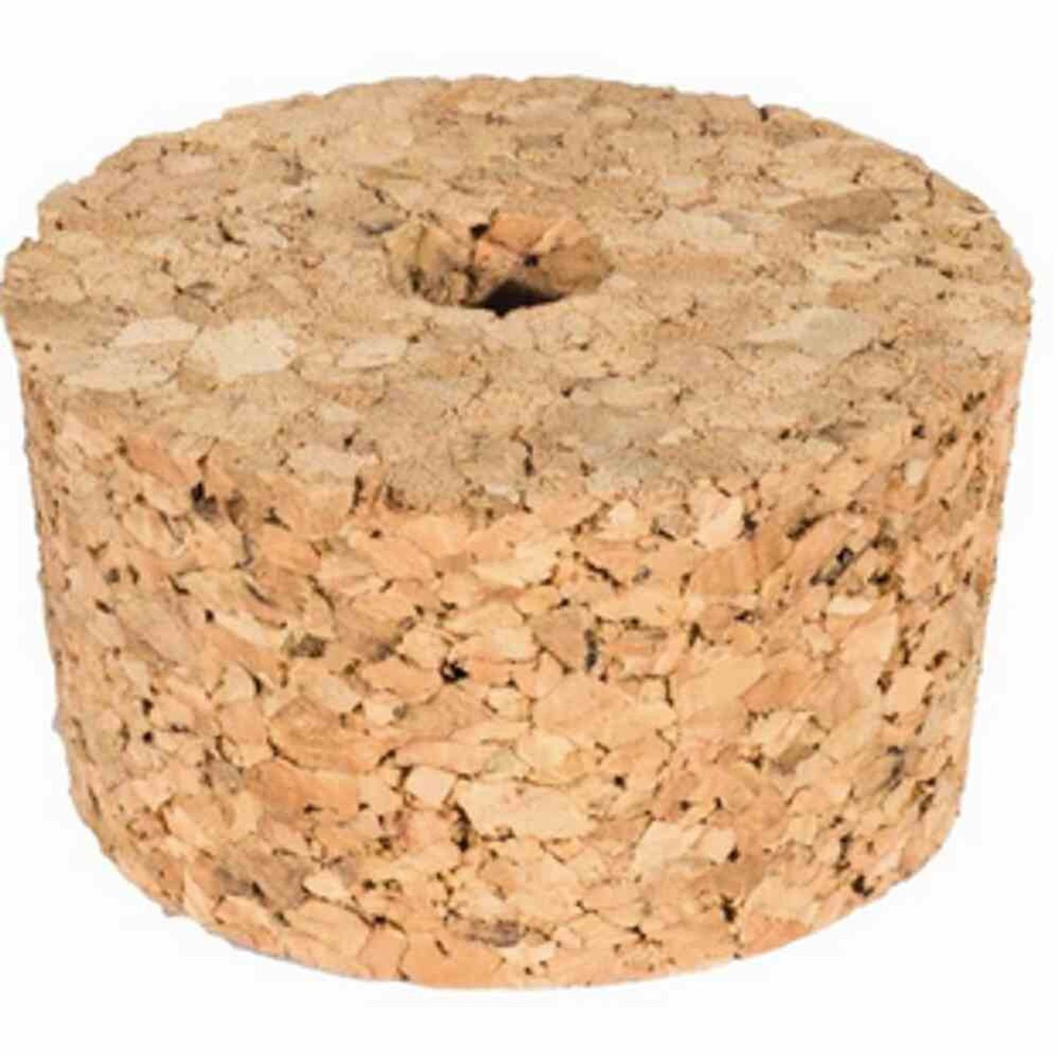 Steinzeug-Schmitt Flaschenverschluss Korken für Korbflasche 5-25l mit Loch Verschluss Flaschenverschluss St