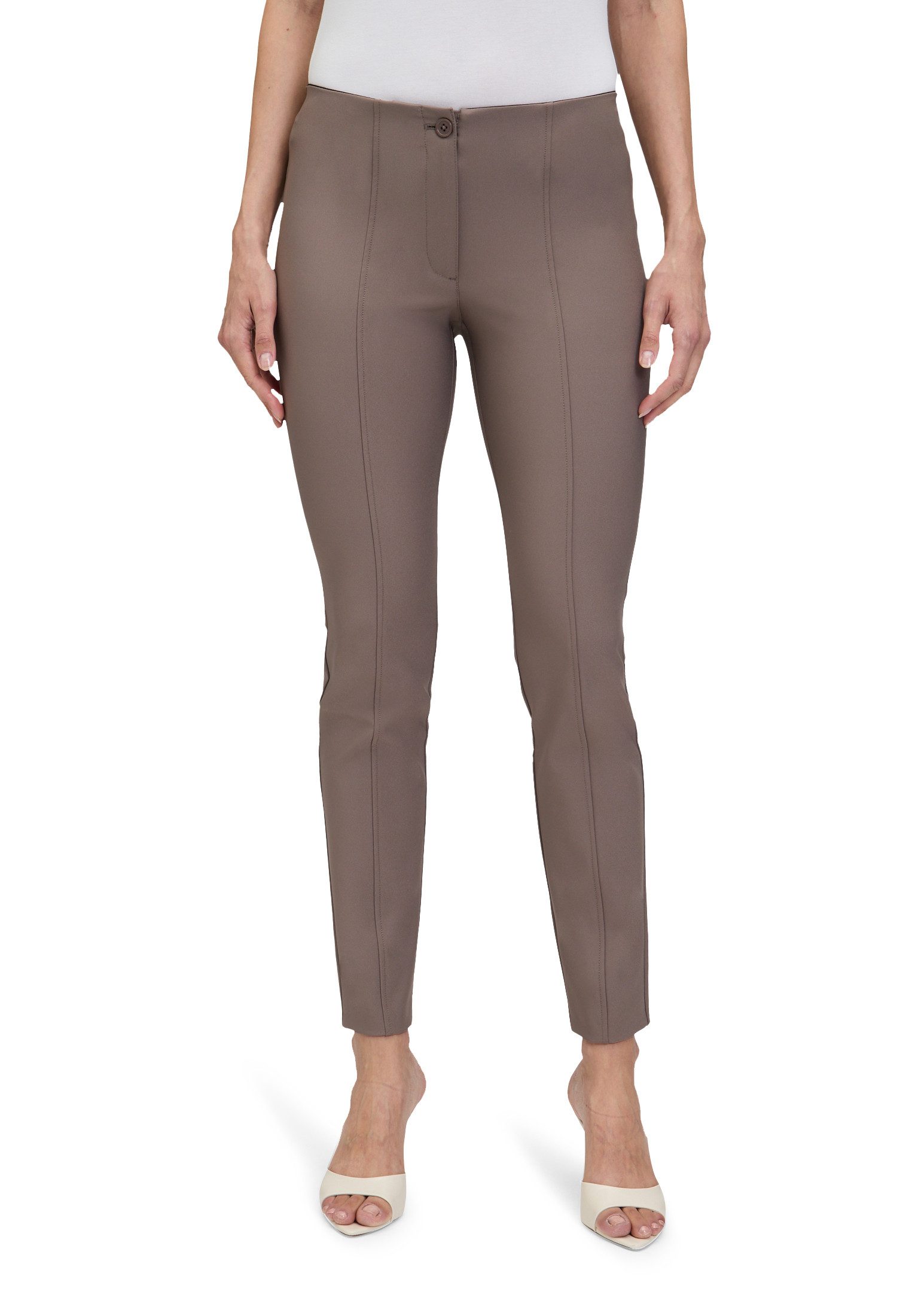 Bügelfaltenhose Damen Slim Fit